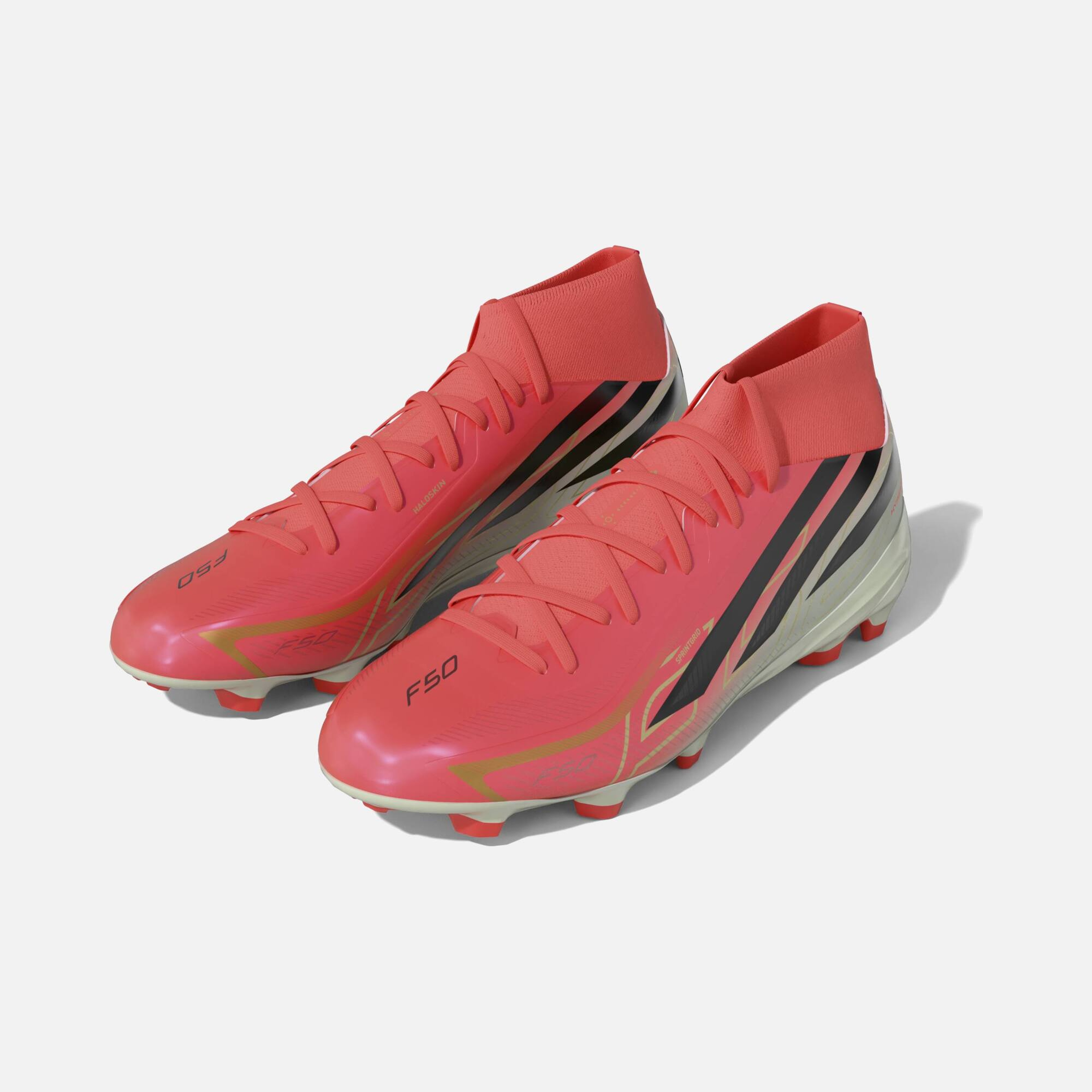 adidas F50 Hyperfast League Mid Fg Erkek Krampon