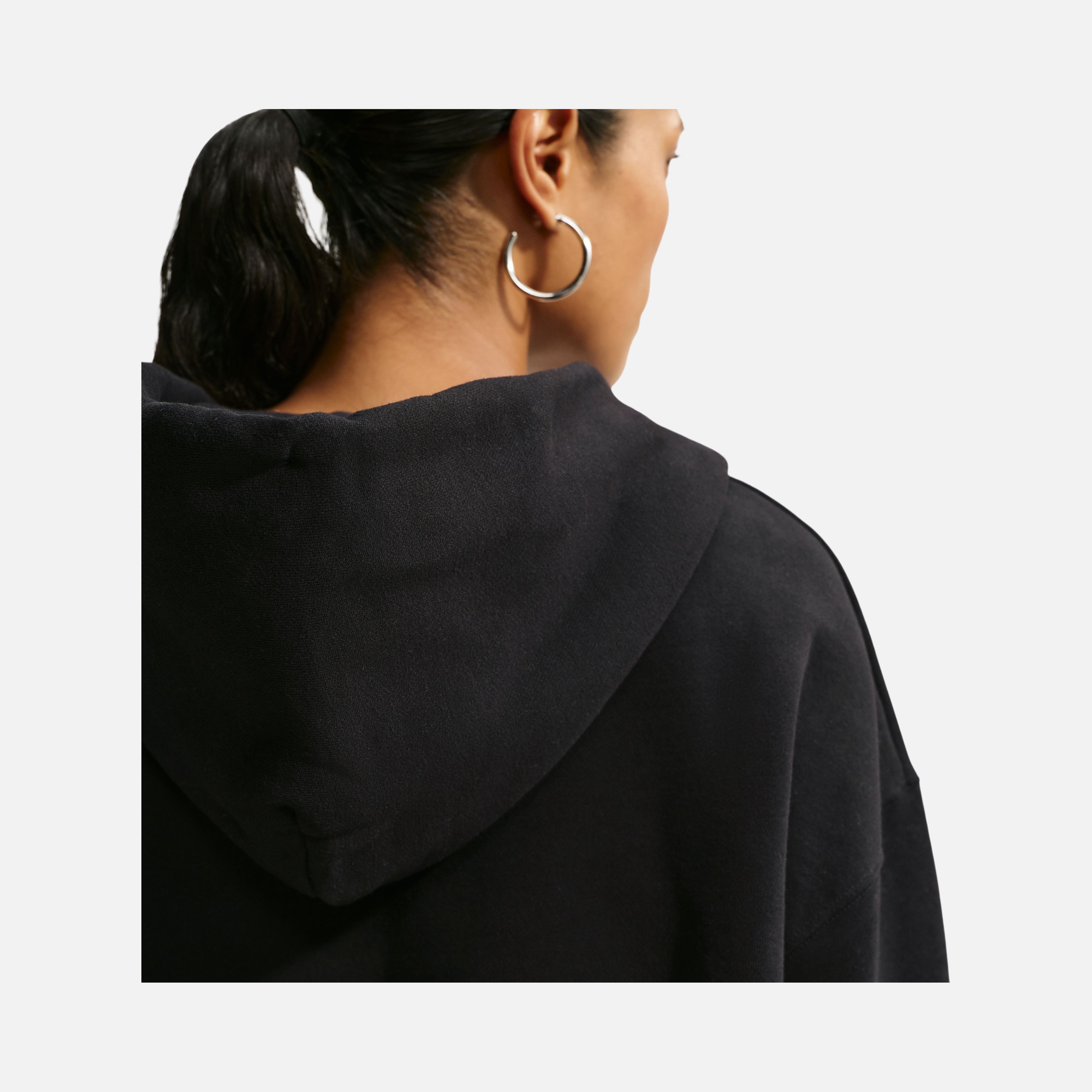 Nike Studio Fleece Medium Weight Oversized Full-Zip Kadın Ceket