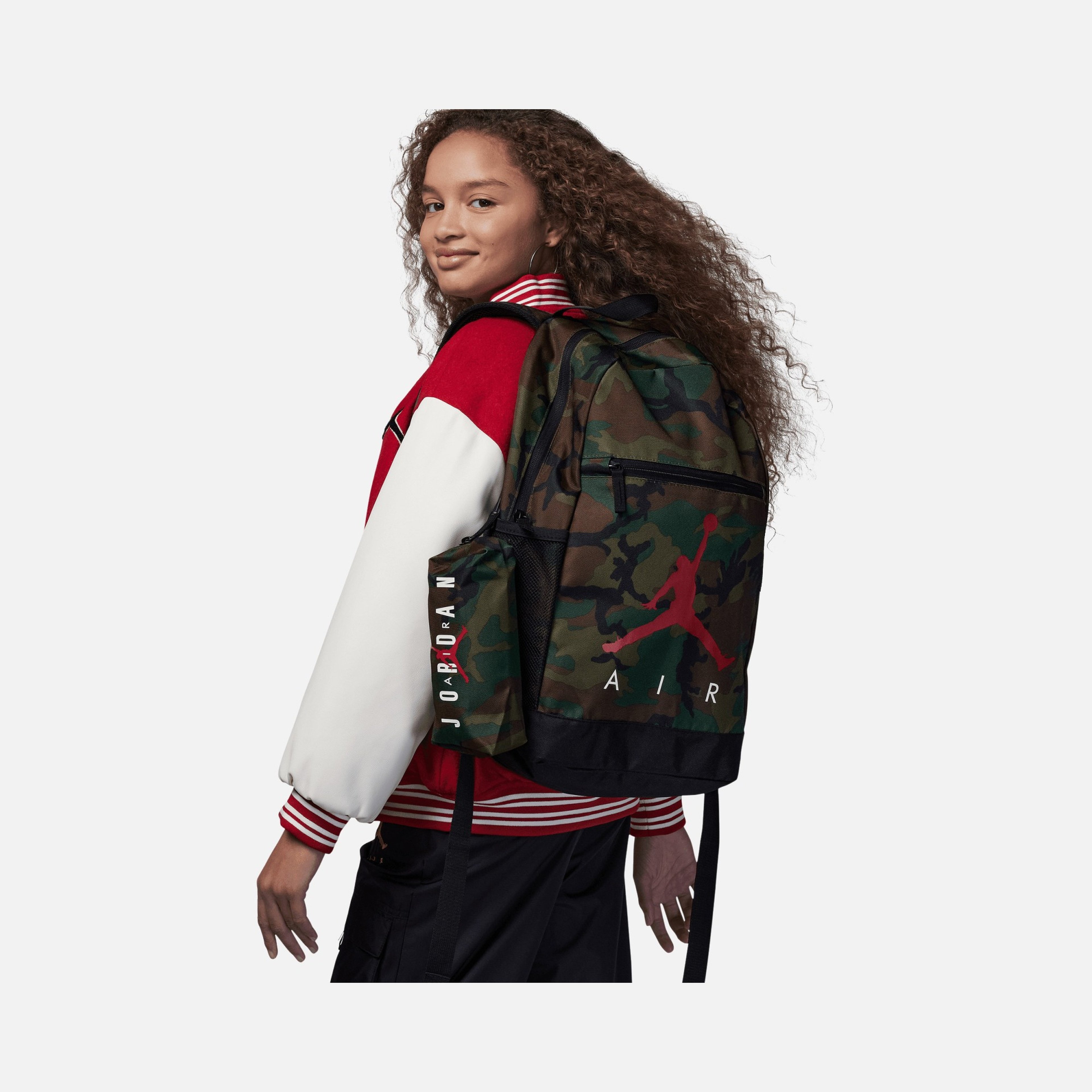 Nike Jordan Air School Camouflage Printed (Large) Çocuk Sırt Çantası