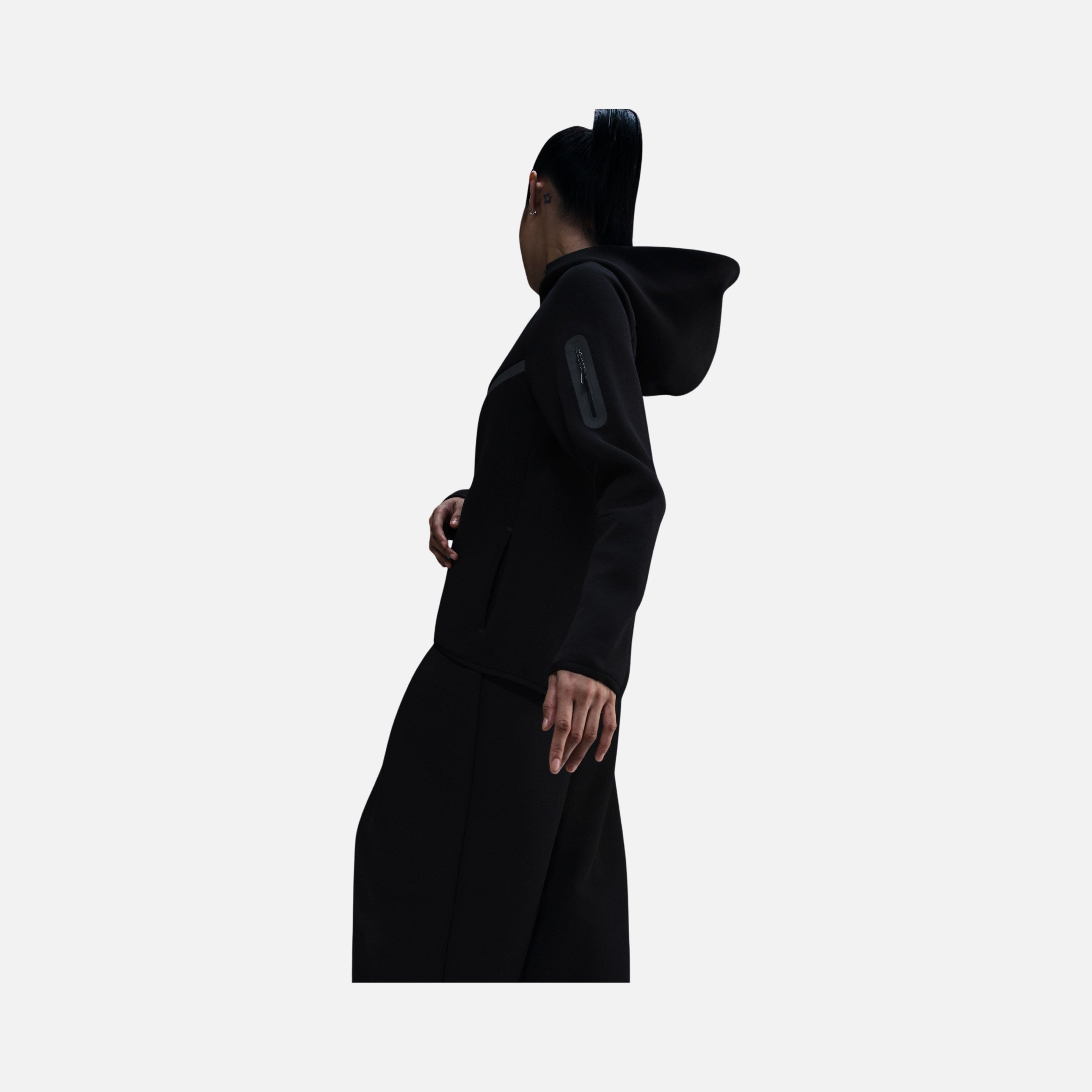 Nike Sportswear Tech Fleece Windrunner Full-Zip Hooded SS25 Kadın Ceket