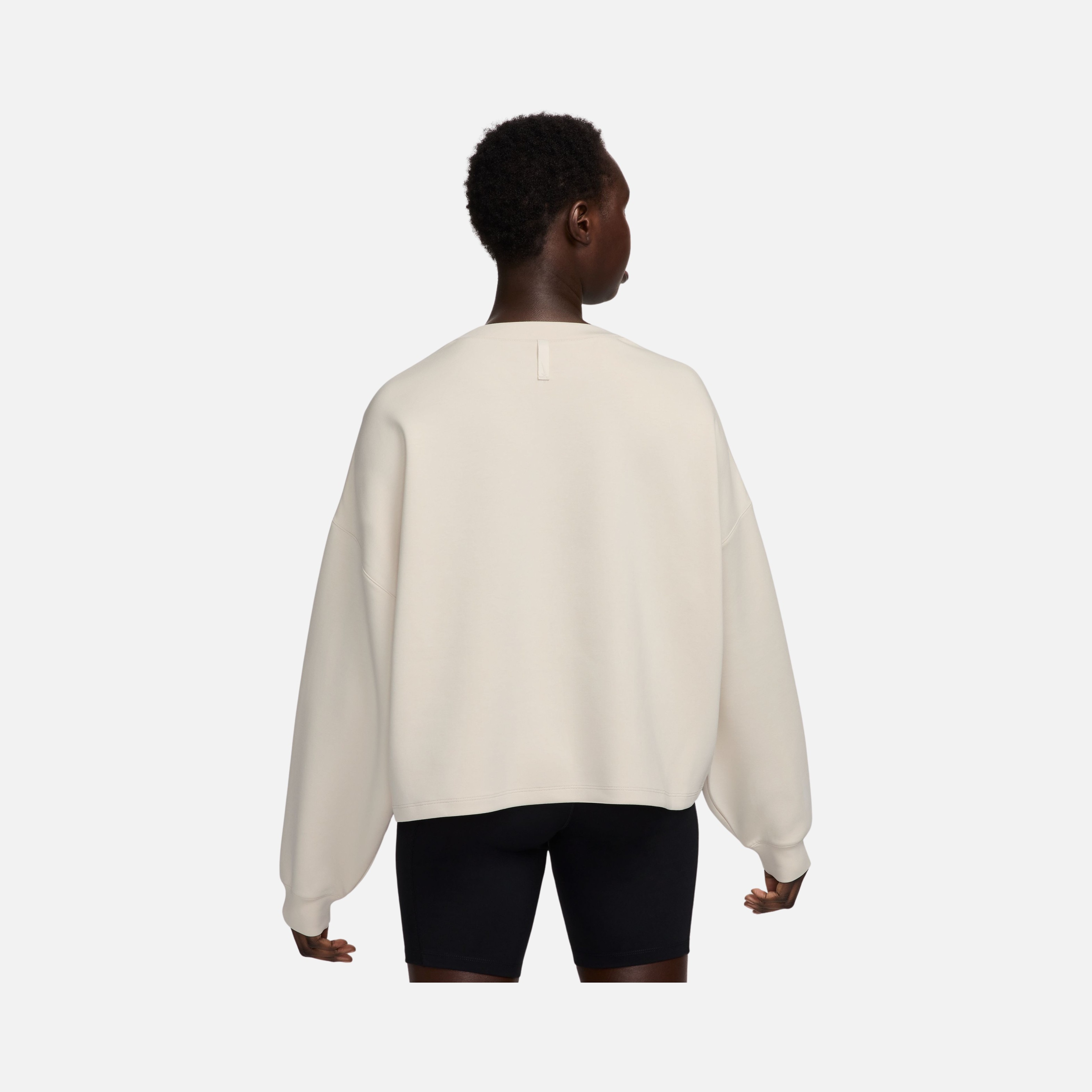 Nike 24.7 Dri-Fit Soft Knit Extra Loose Cut Crew Training Kadın Sweatshirt