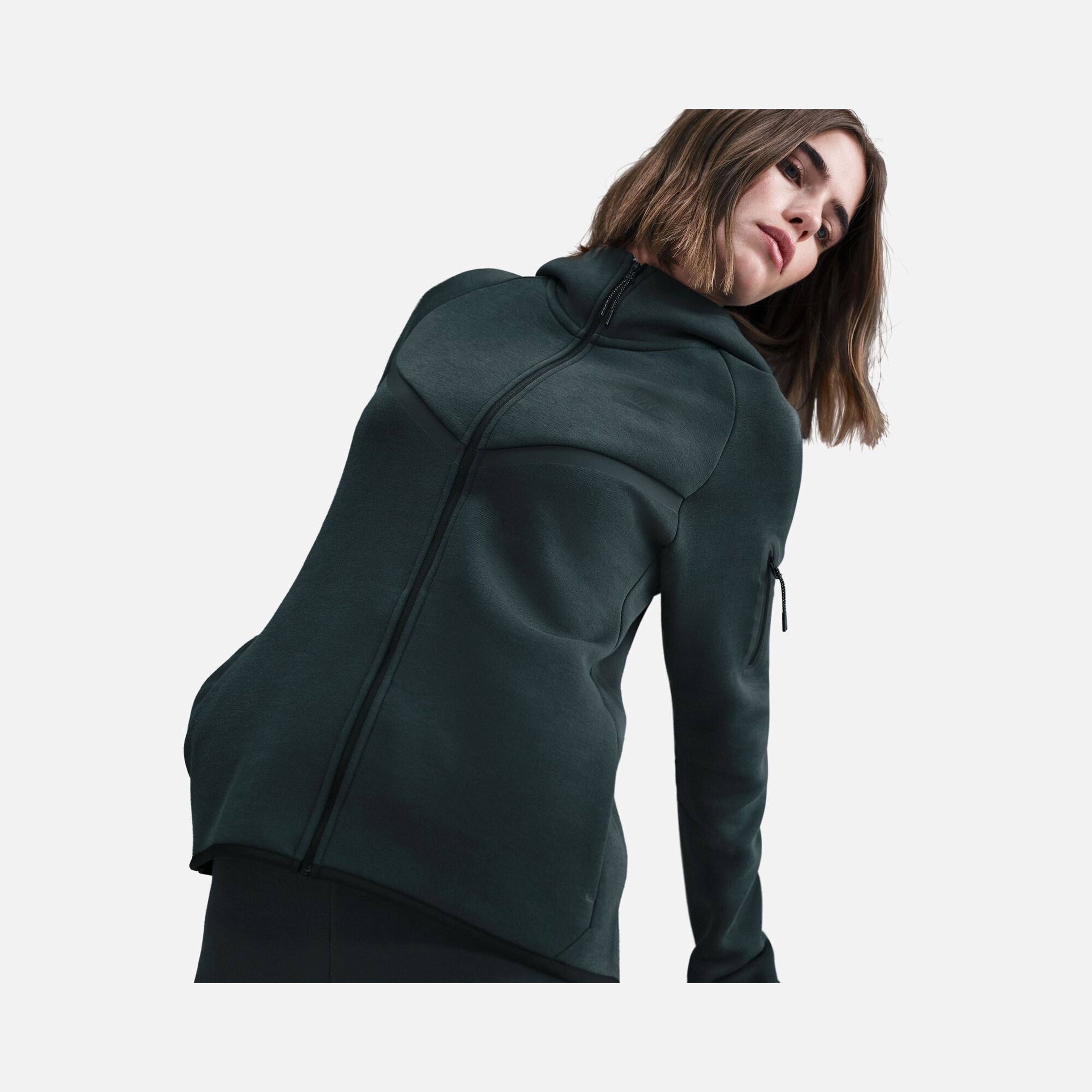 Nike Sportswear Tech Fleece Windrunner Full-Zip Hooded SS25 Kadın Ceket