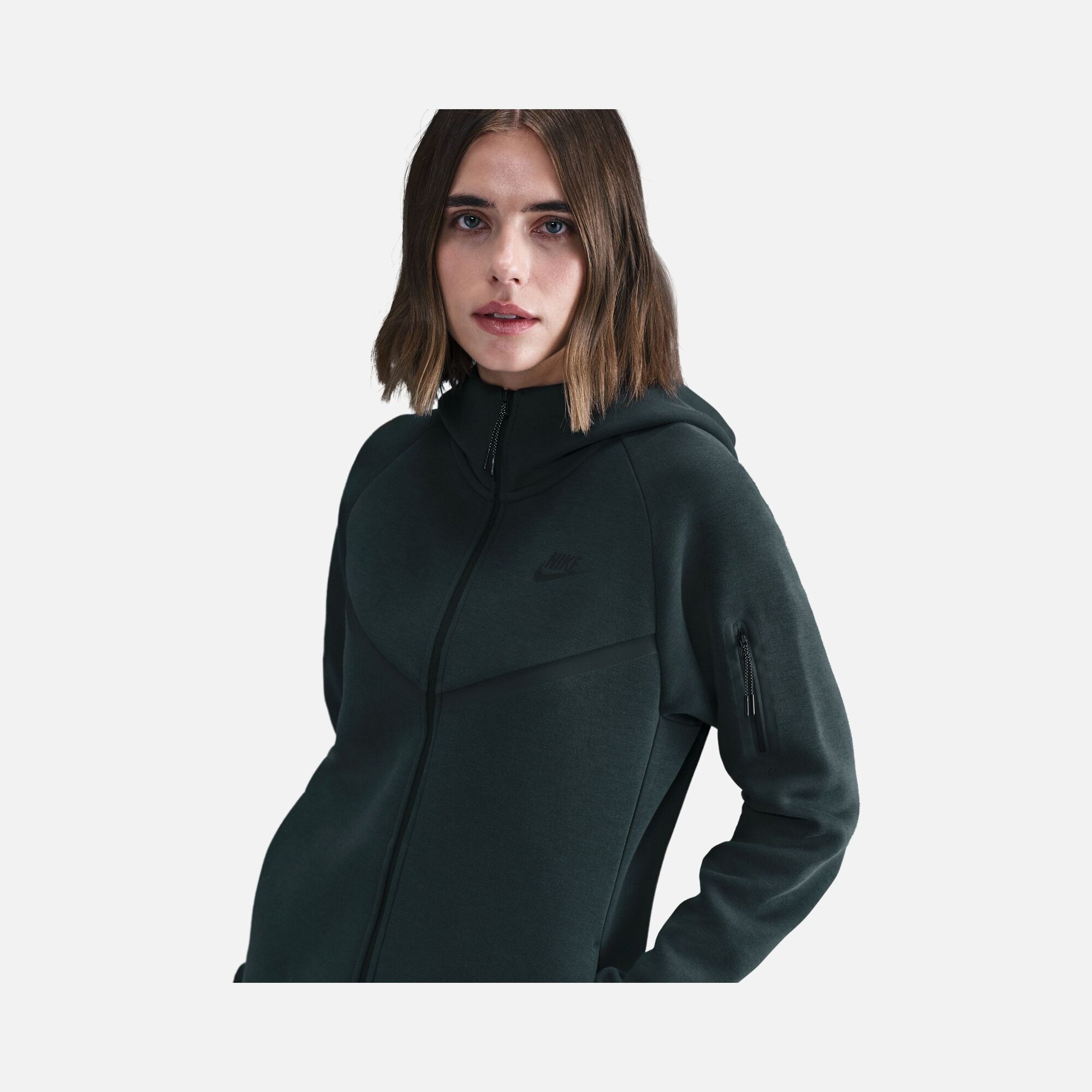 Nike Sportswear Tech Fleece Windrunner Full-Zip Hooded SS25 Kadın Ceket