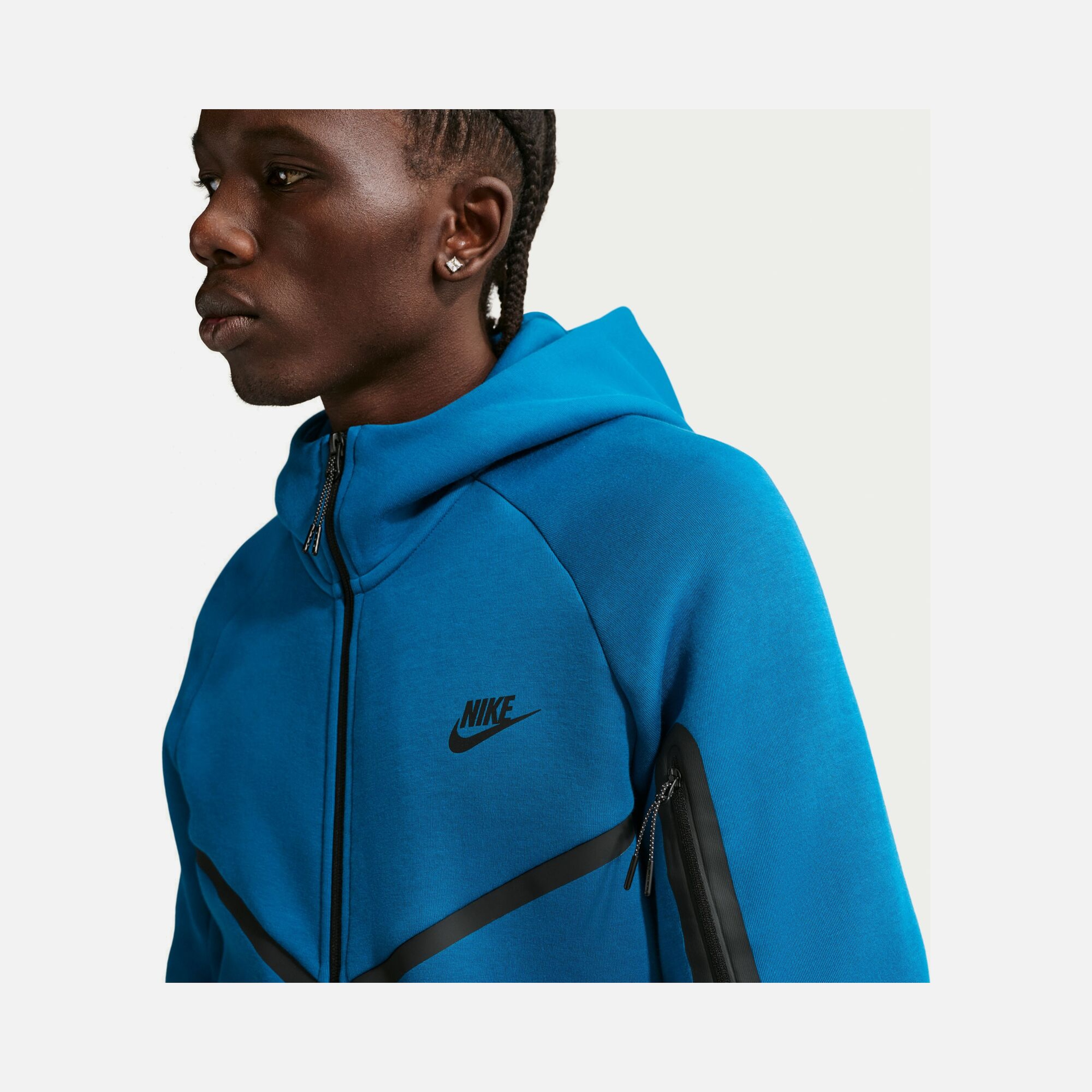 Nike Sportswear Tech Fleece Windrunner SS25 Full-Zip Hoodie Erkek Ceket
