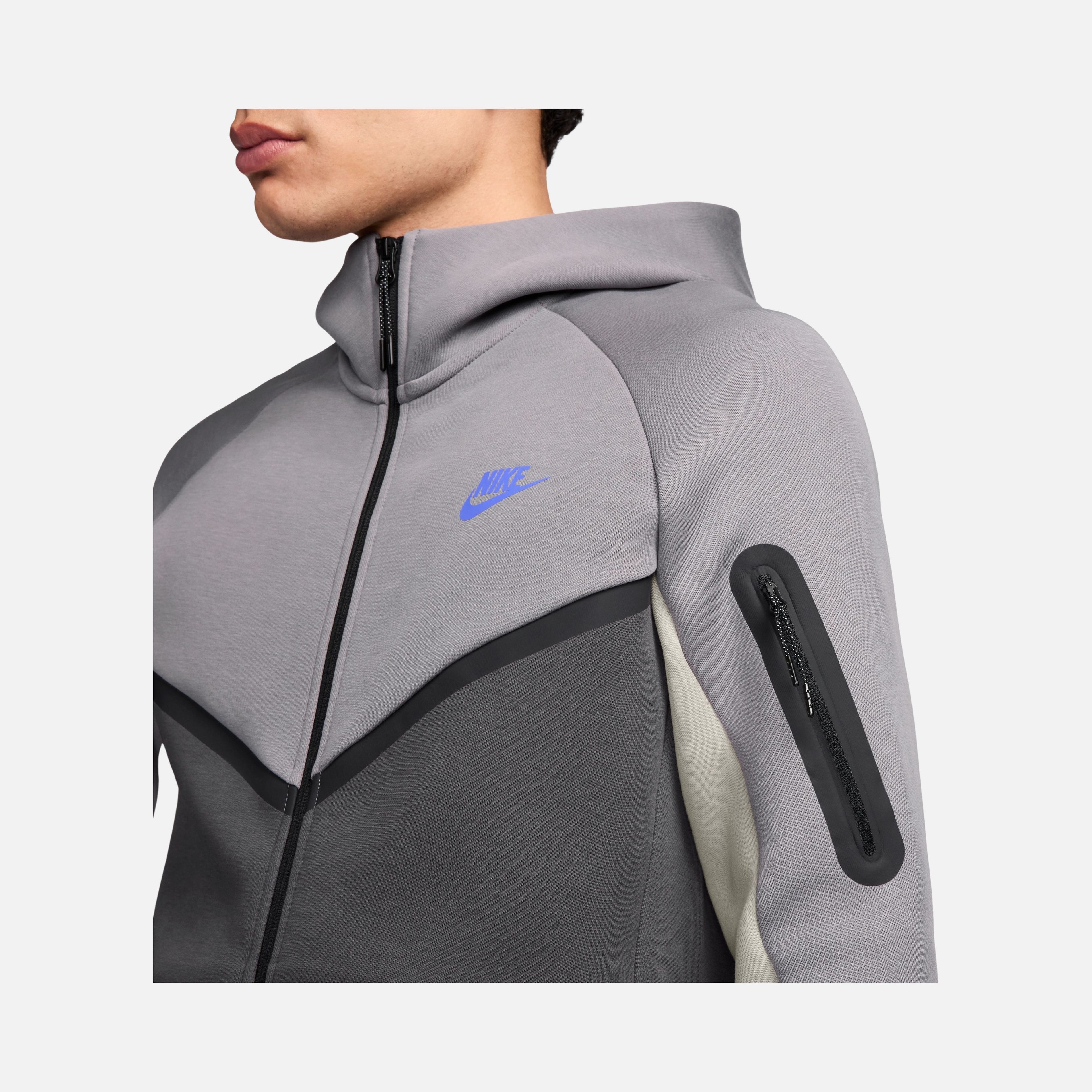 Nike Sportswear Tech Fleece Windrunner SS25 Full-Zip Hoodie Erkek Ceket