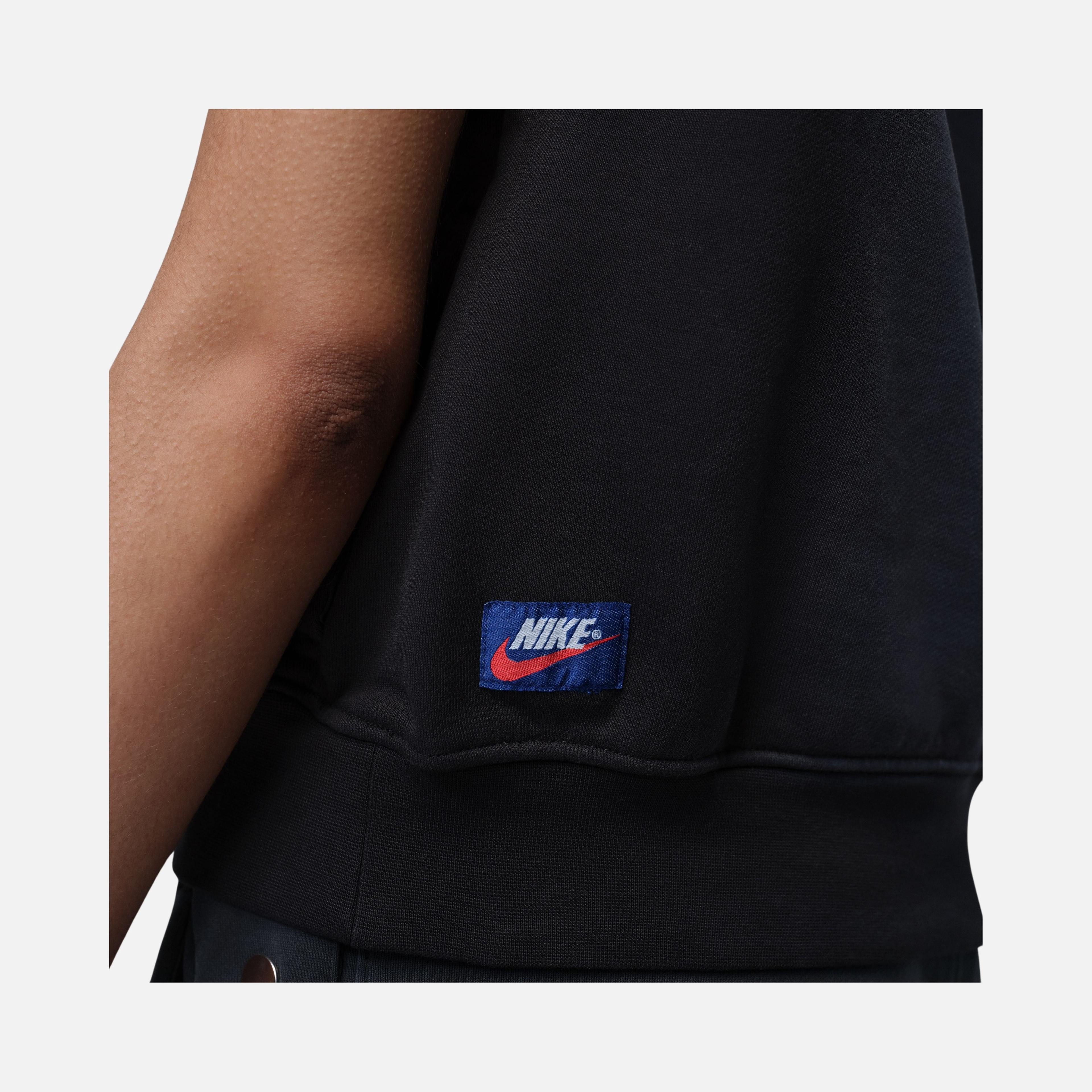 Nike Jordan Flight Fleece Ft Short-Sleeve Top Wings Kadın Tişört