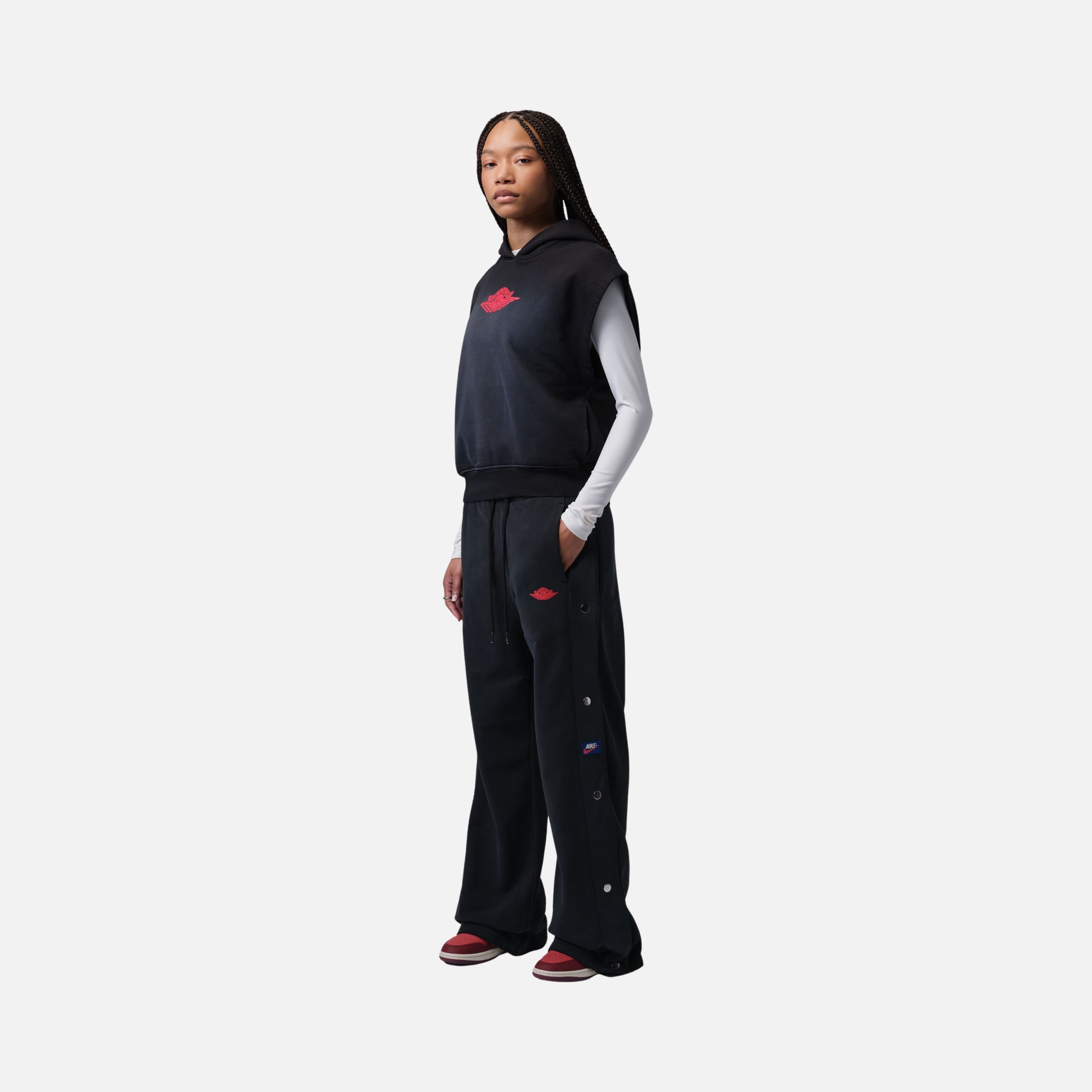 Nike Jordan Flight Fleece Snpbtm Wings Kadın Pantolon