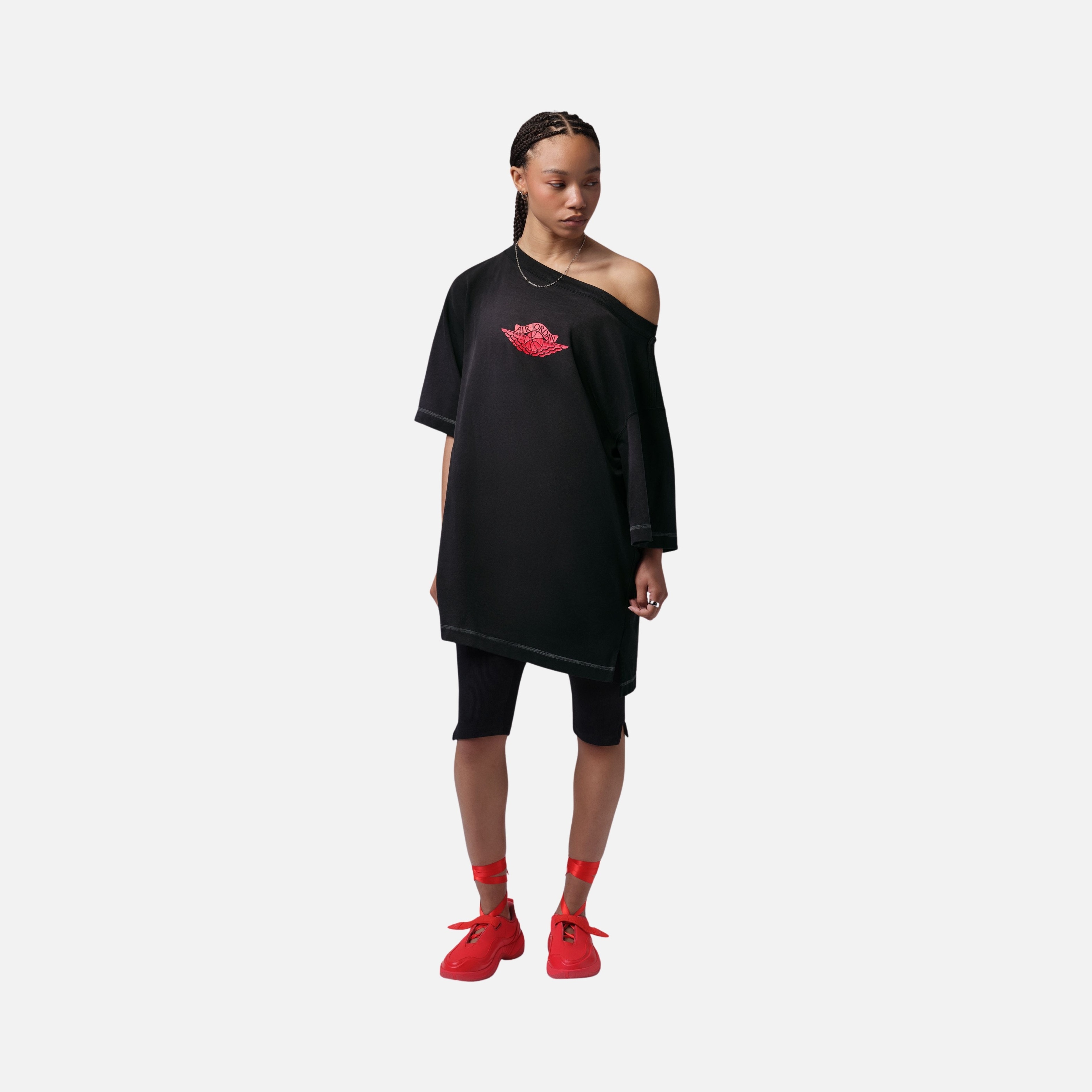 Nike Jordan Flight Tee Dress Wings Kadın Elbise