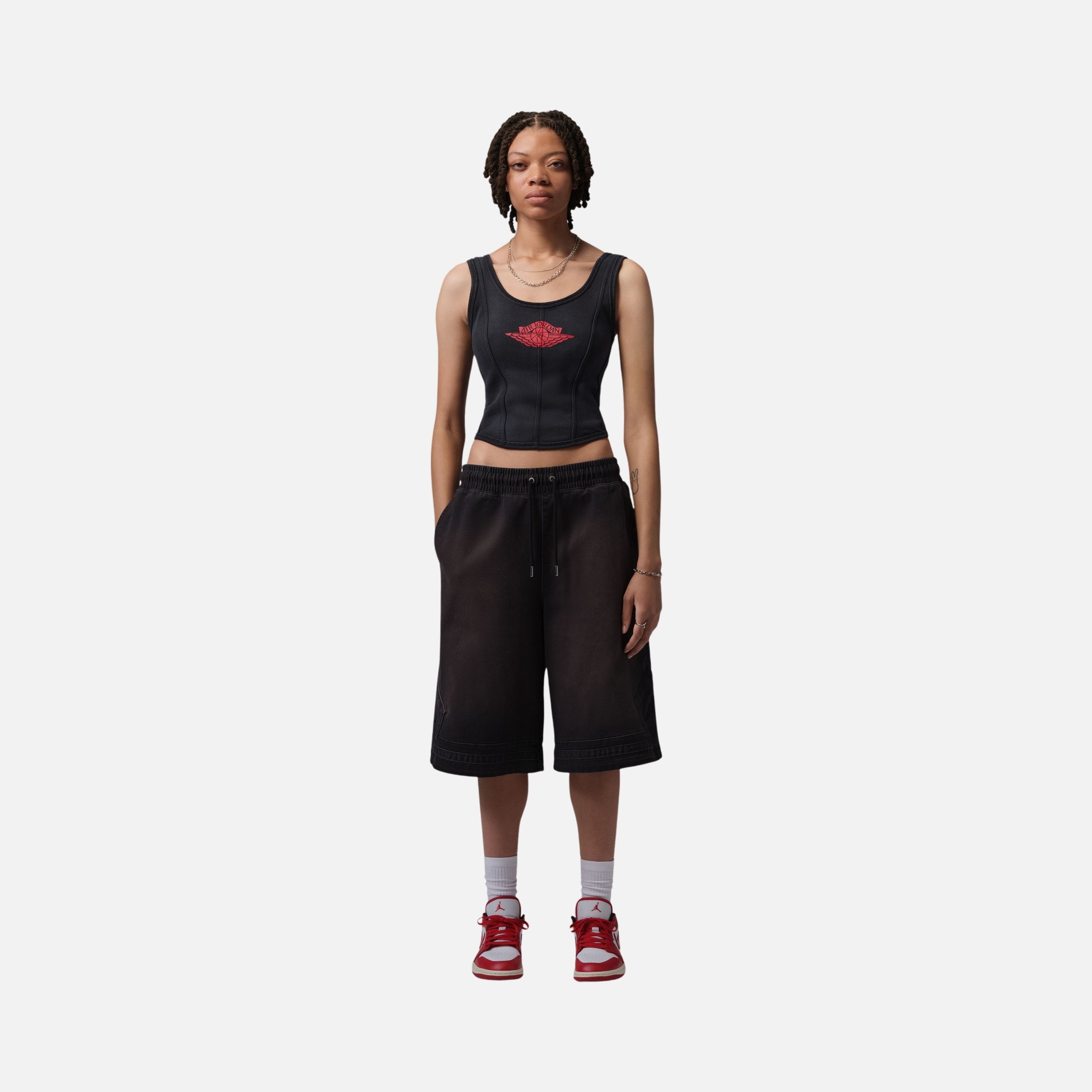 Nike Jordan Flt Fleece Corset Wings Kadın Atlet