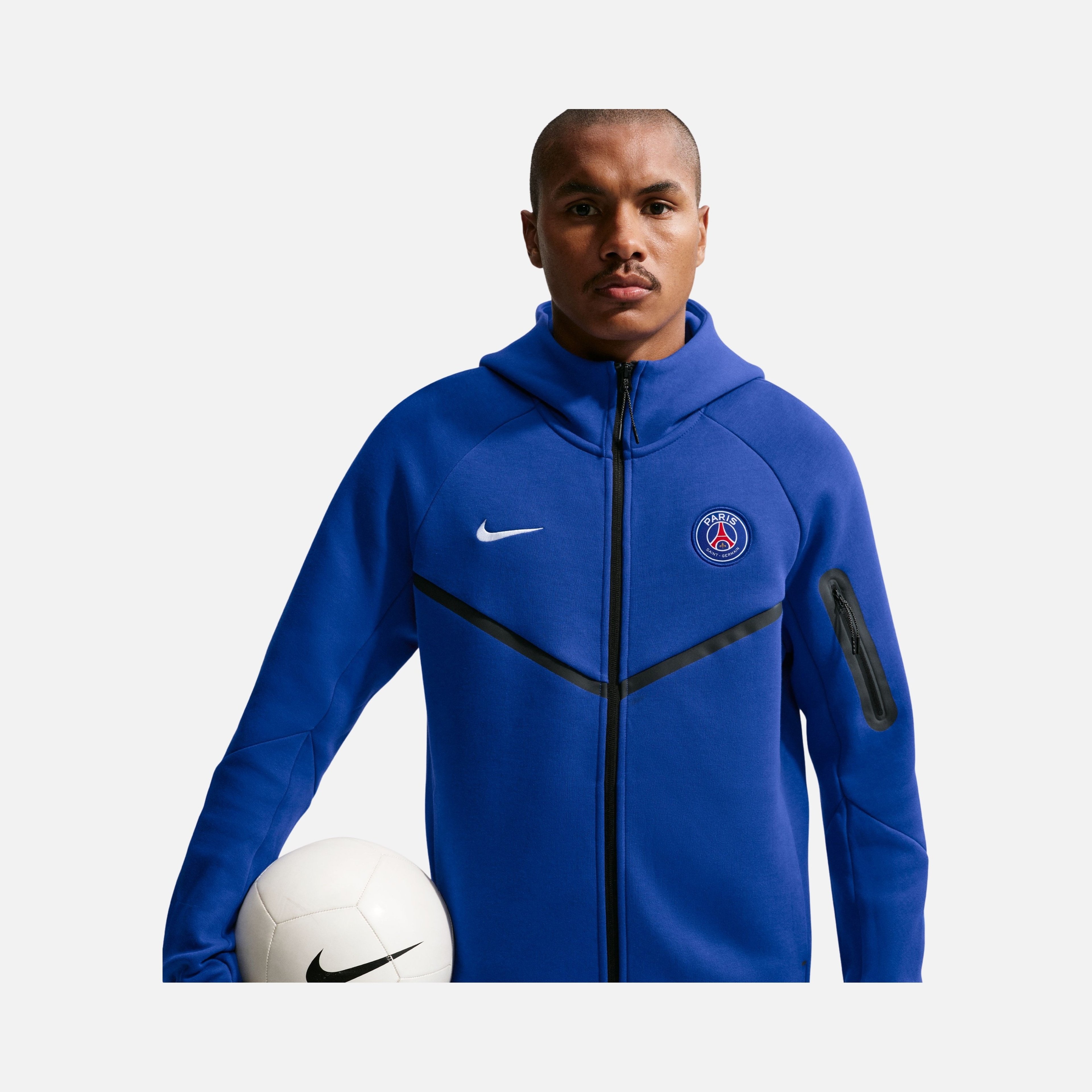 Nike Paris Saint-Germain Tech Fleece Windrunner Erkek Ceket