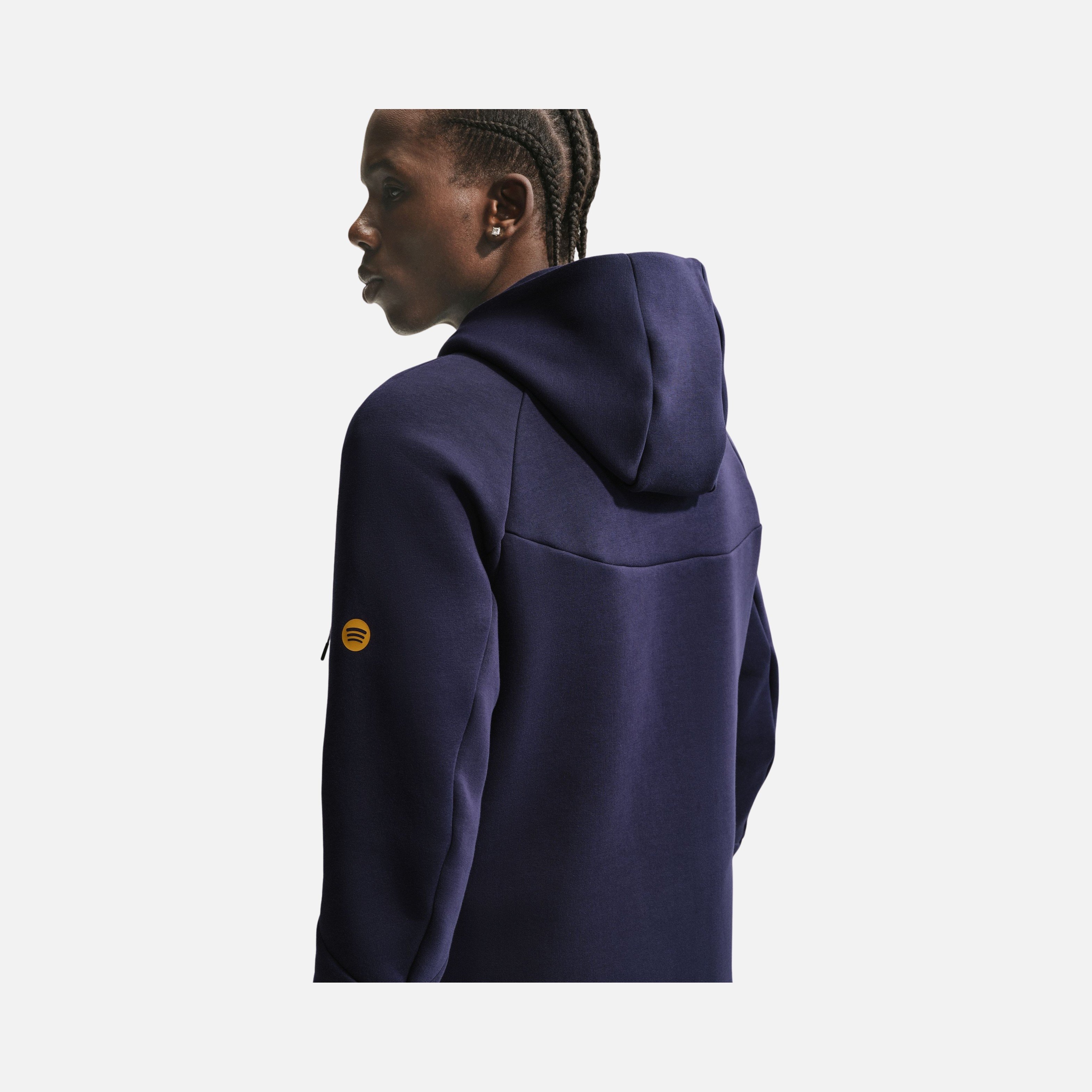 Nike FC Barcelona Tech Fleece Windrunner Erkek Ceket