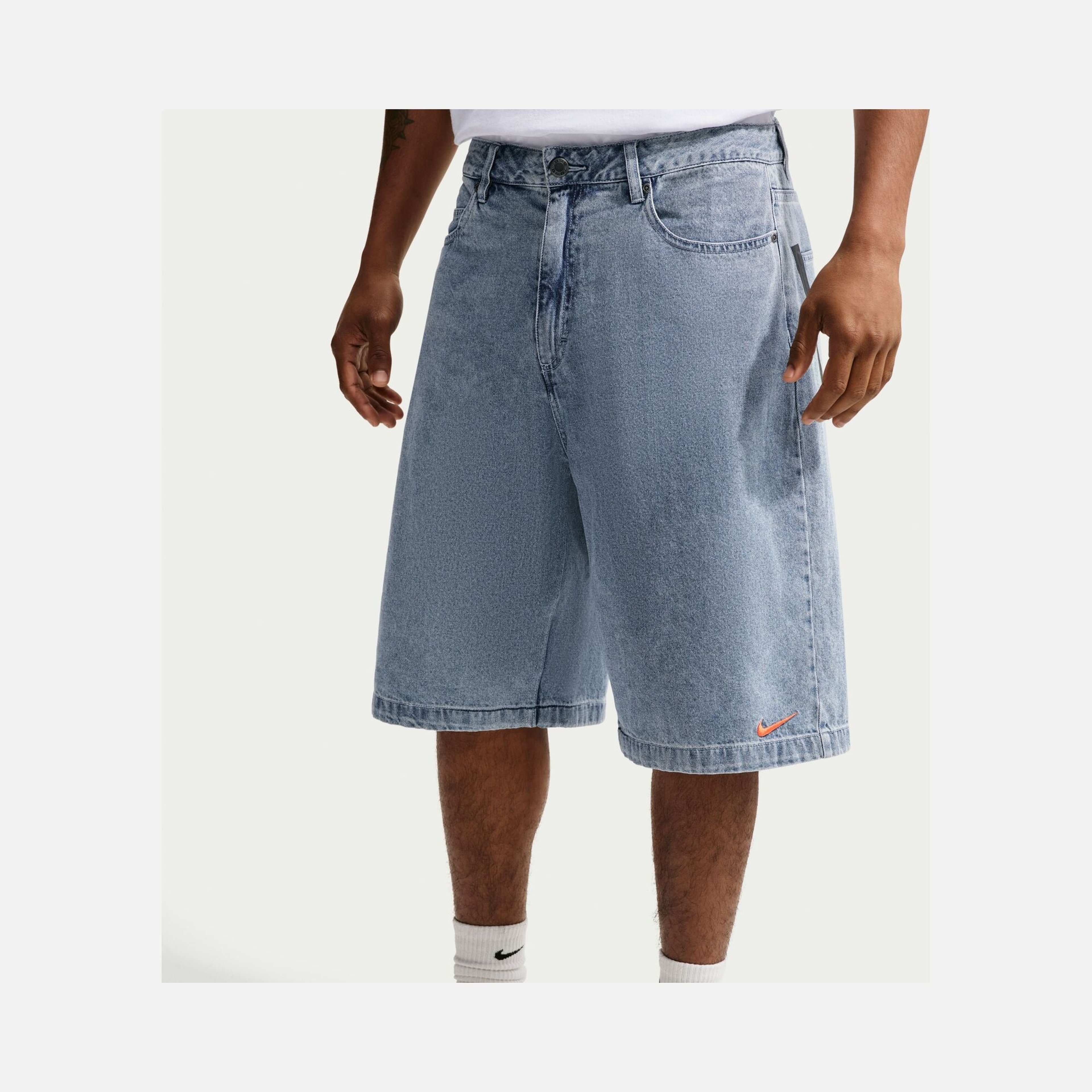 Nike Ymh Indigo Denim Erkek Şort