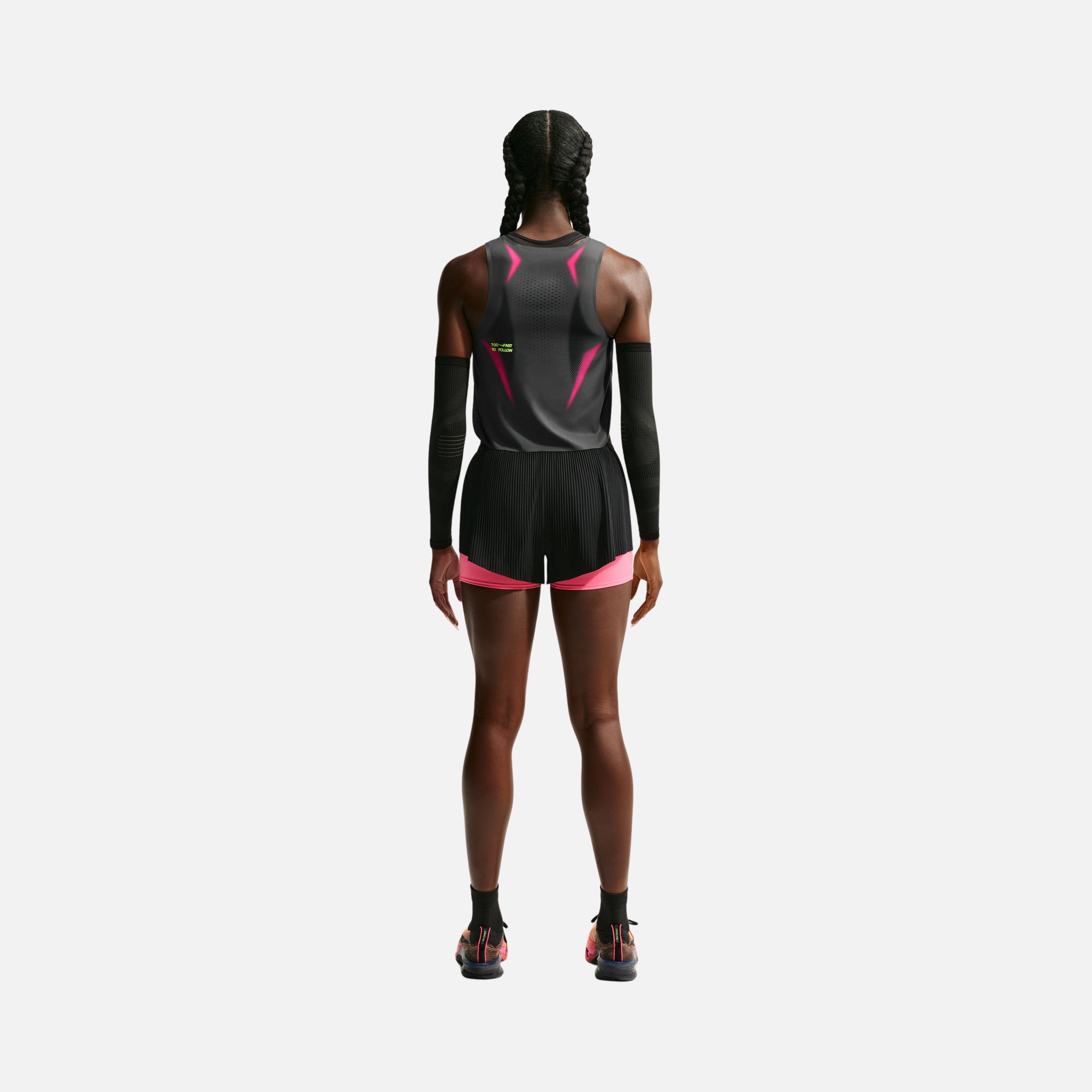 Nike AeroSwift Dri-FIT ADV Cropped Running Kadın Atlet
