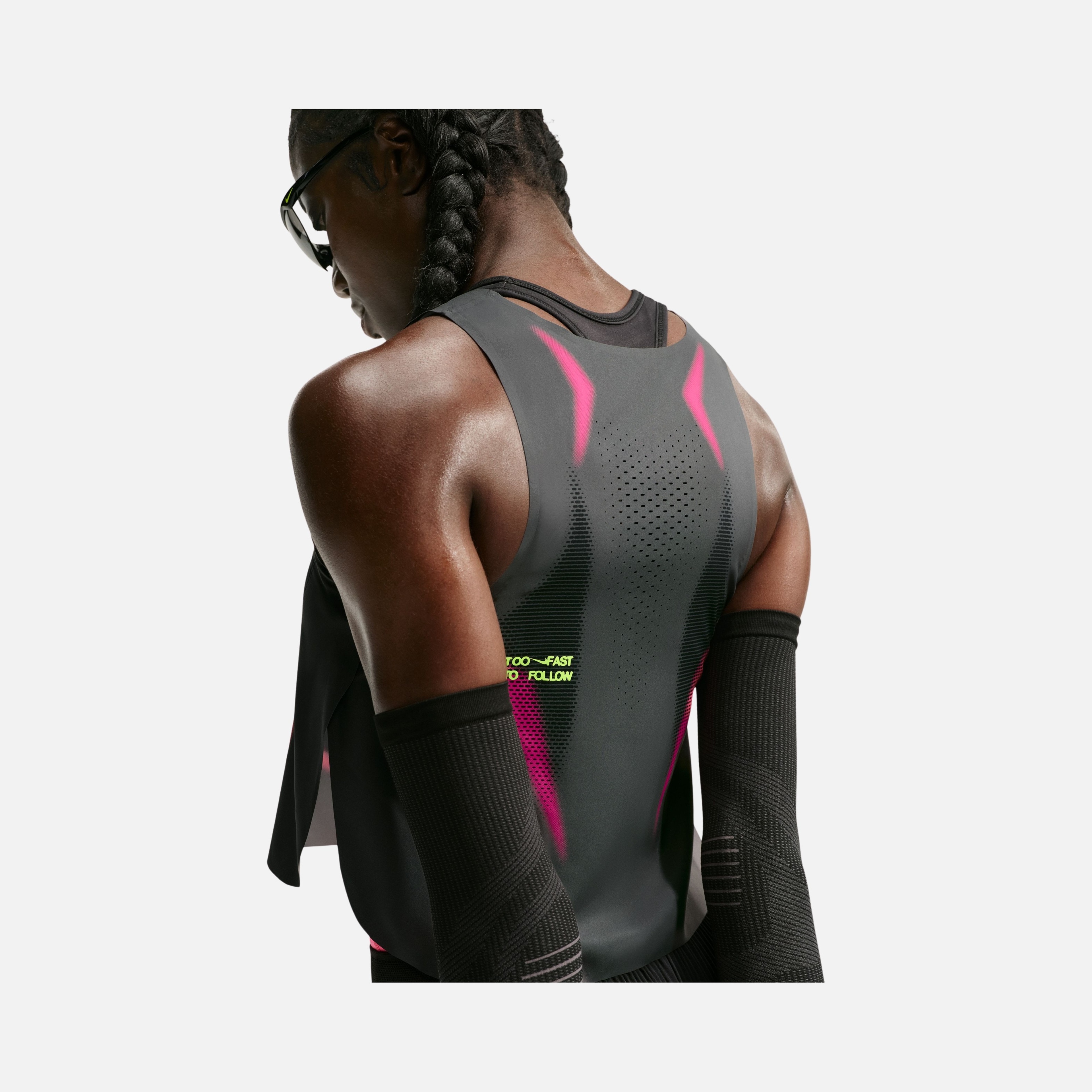 Nike AeroSwift Dri-FIT ADV Cropped Running Kadın Atlet