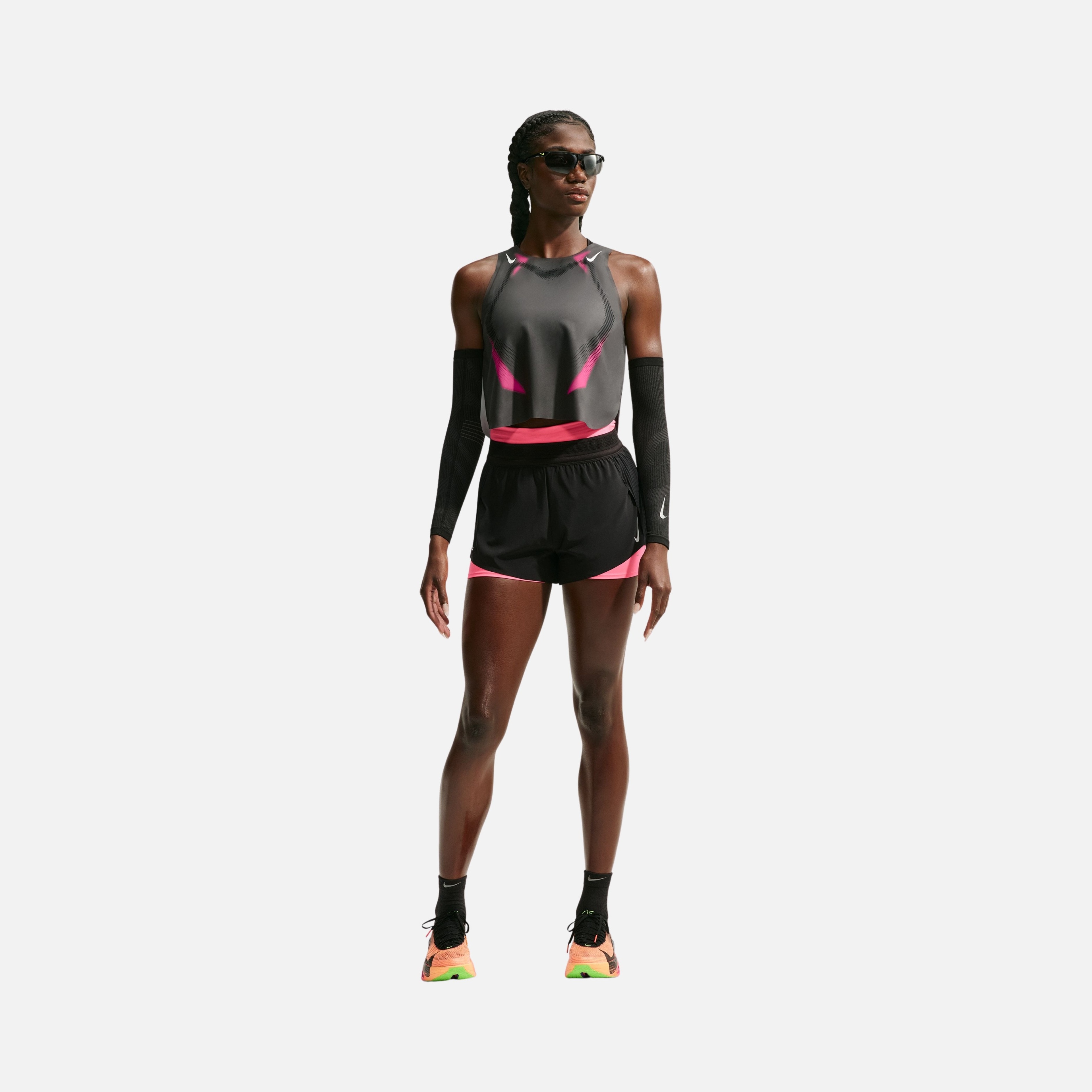 Nike AeroSwift Dri-FIT ADV Cropped Running Kadın Atlet