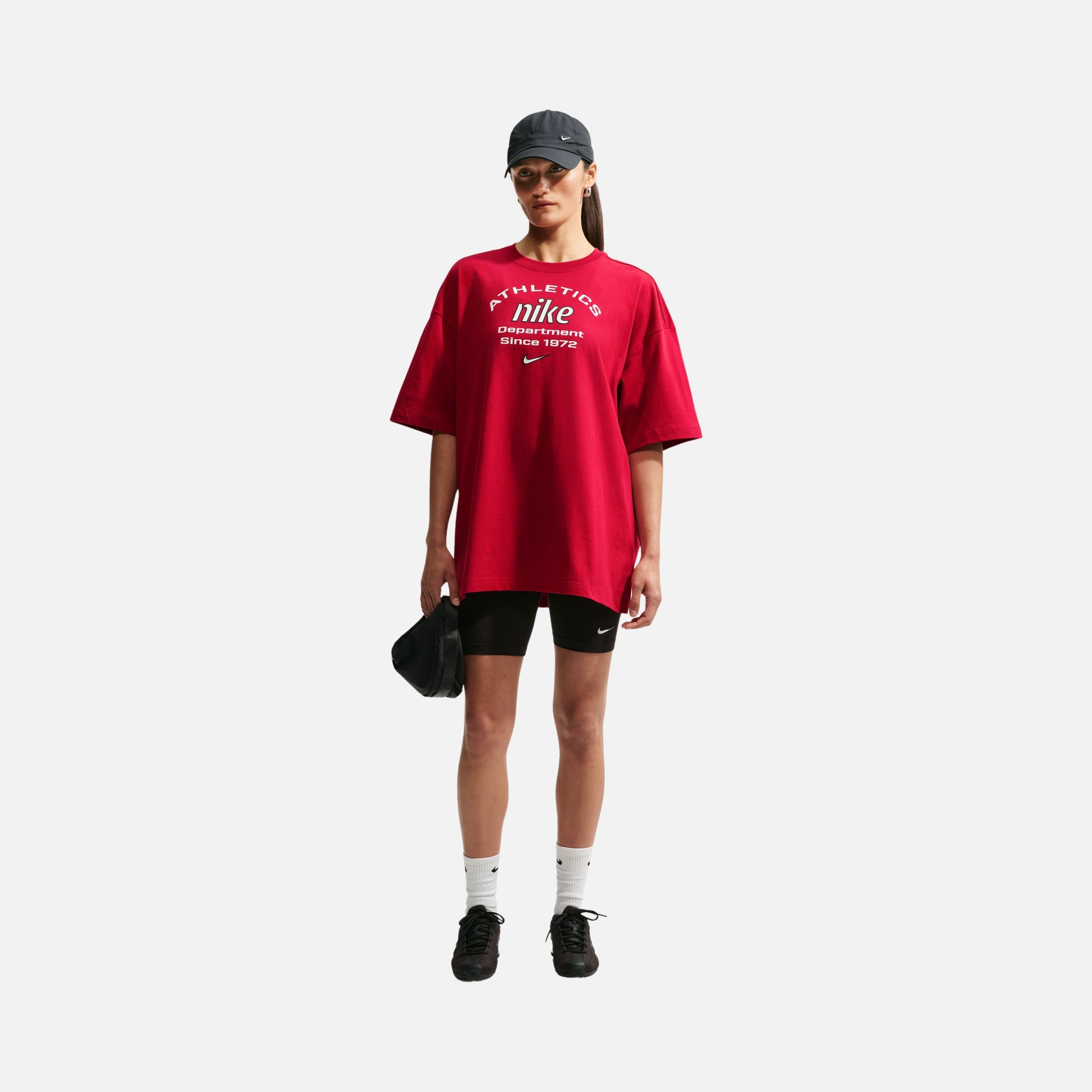 Nike Nsw X Trng Ss Oversize Kadın Tişört