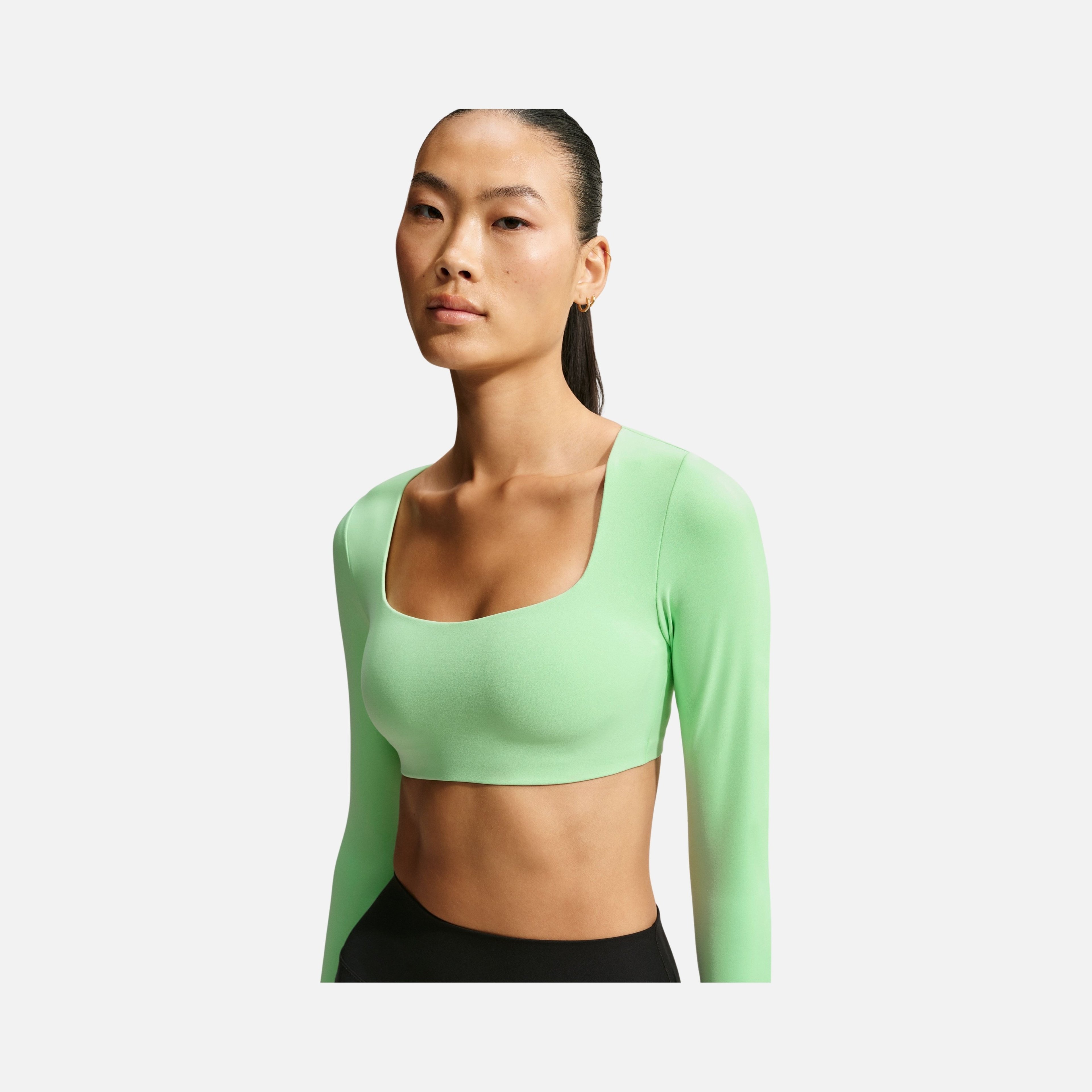 Nike Zenvy Light-Support Padded Long-Sleeve Kadın Bra