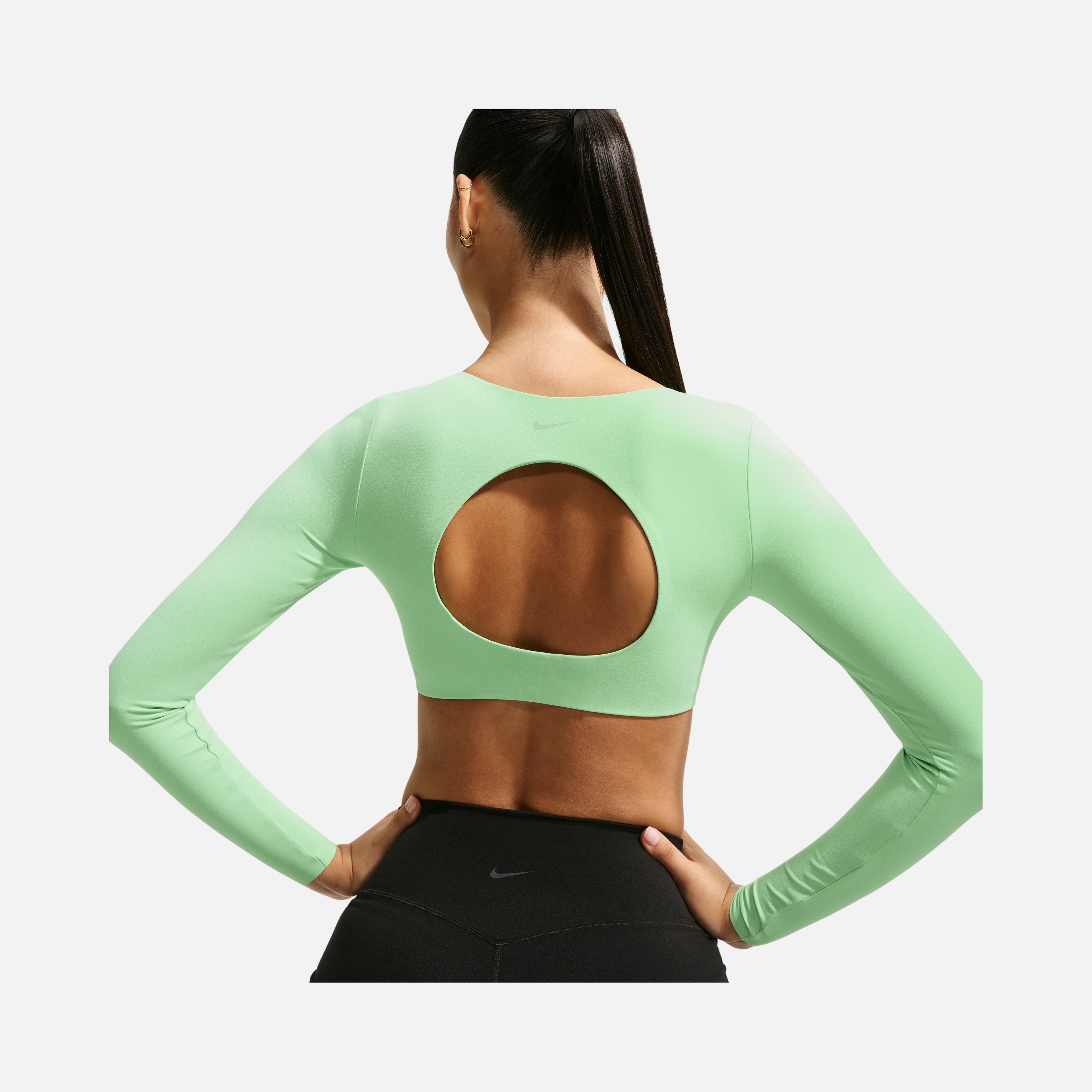 Nike Zenvy Light-Support Padded Long-Sleeve Kadın Bra