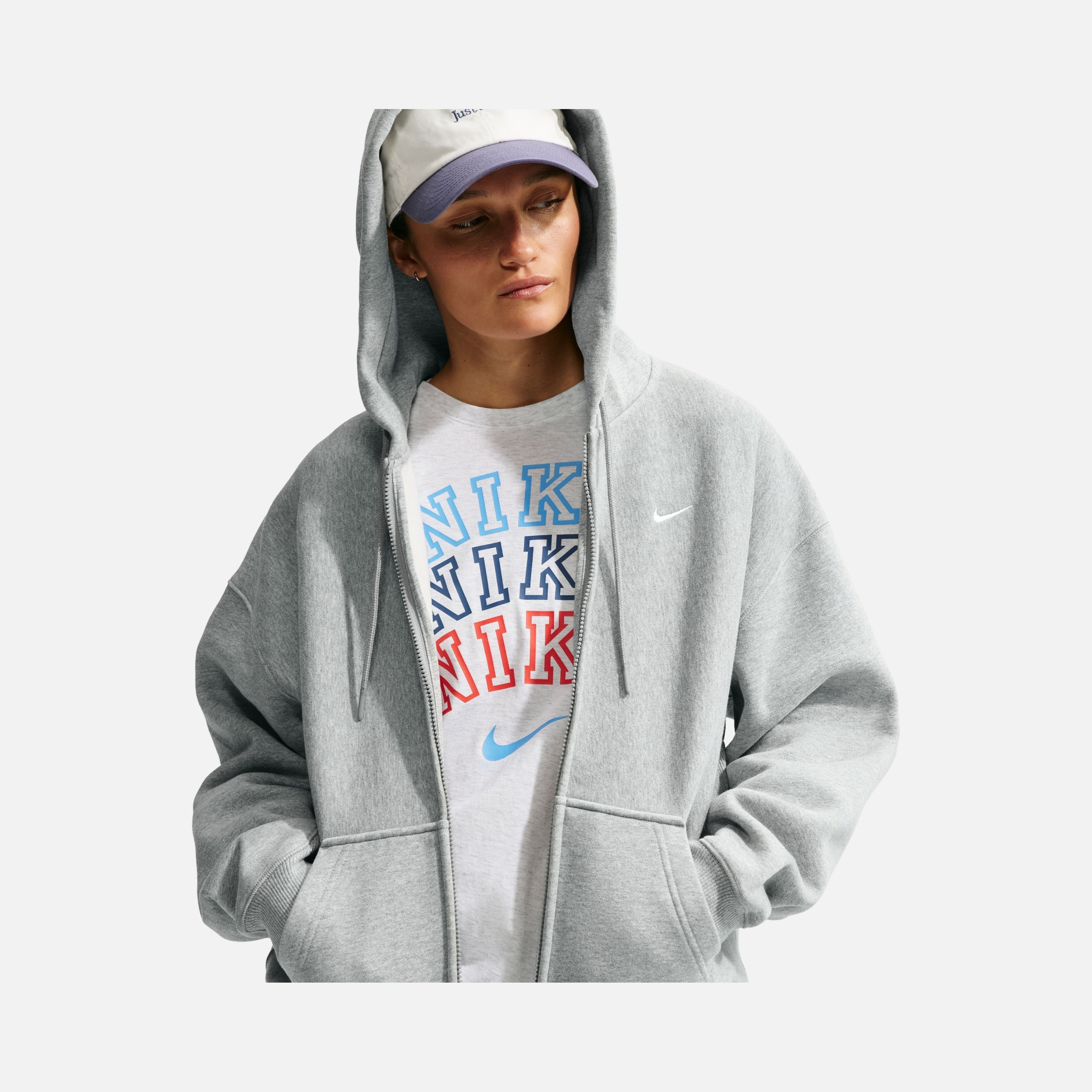 Nike Studio Fleece Heavy Oversize Full-zip Kadın Ceket