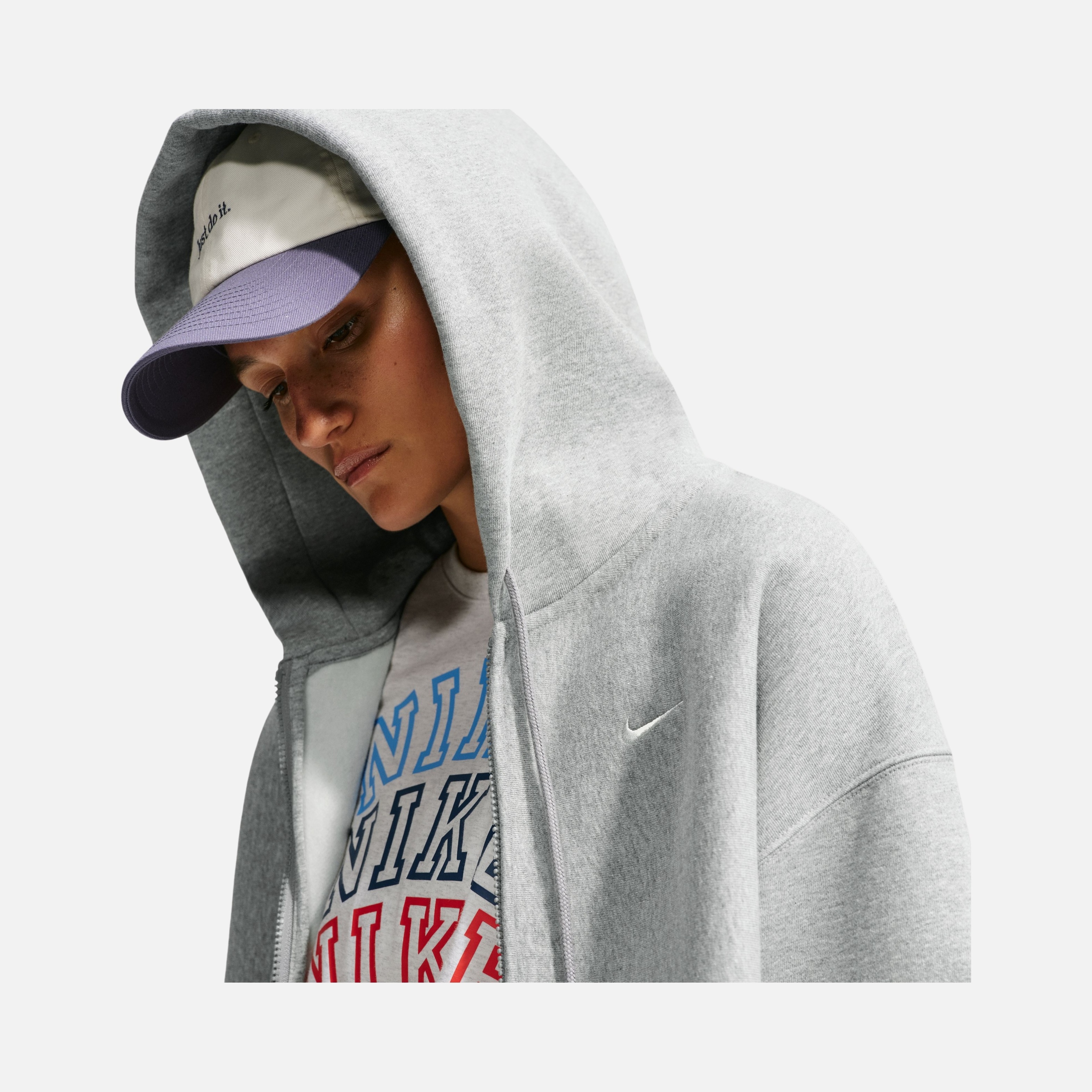 Nike Studio Fleece Heavy Oversize Full-zip Kadın Ceket