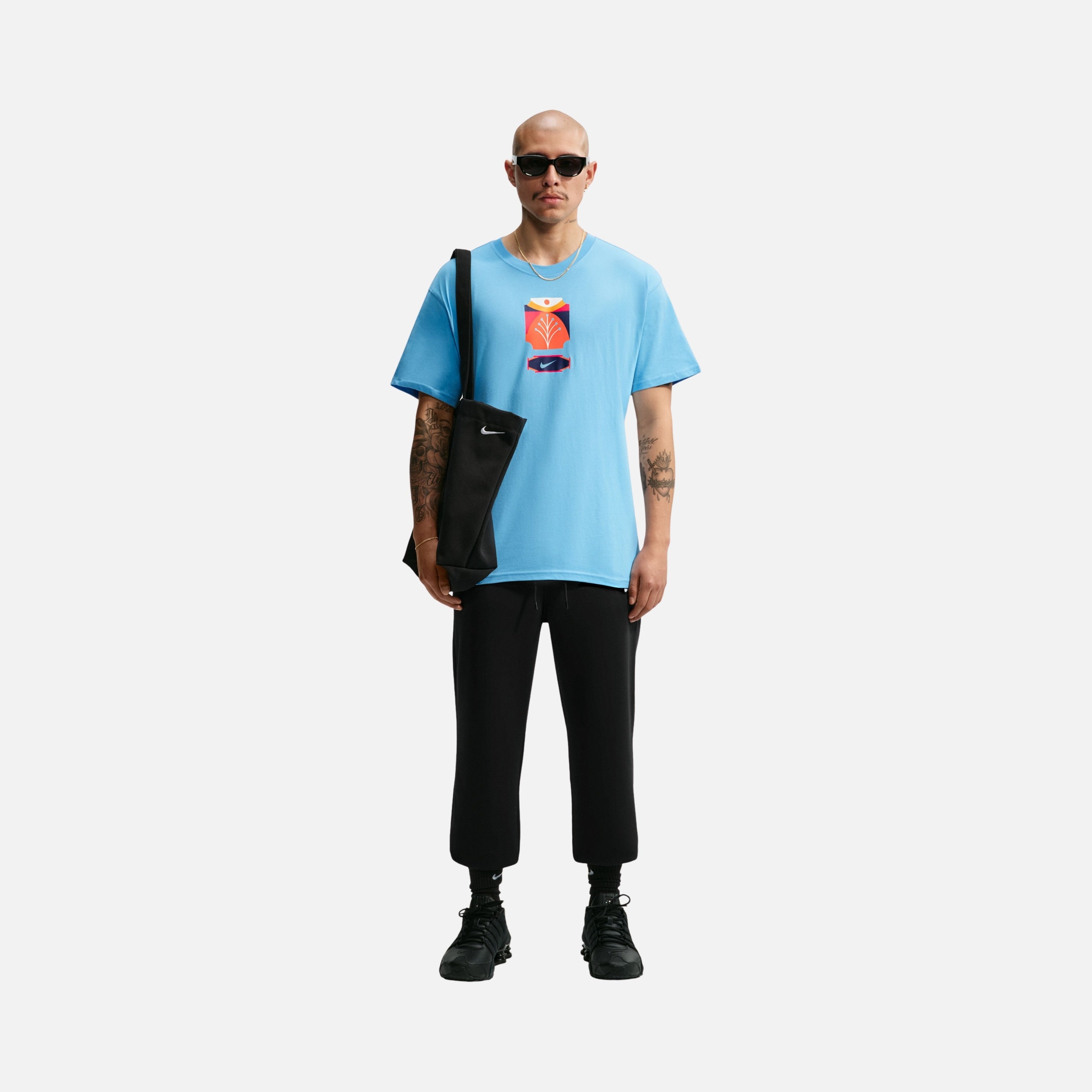 Nike Sportswear Loose Palm Tree Erkek Tişört