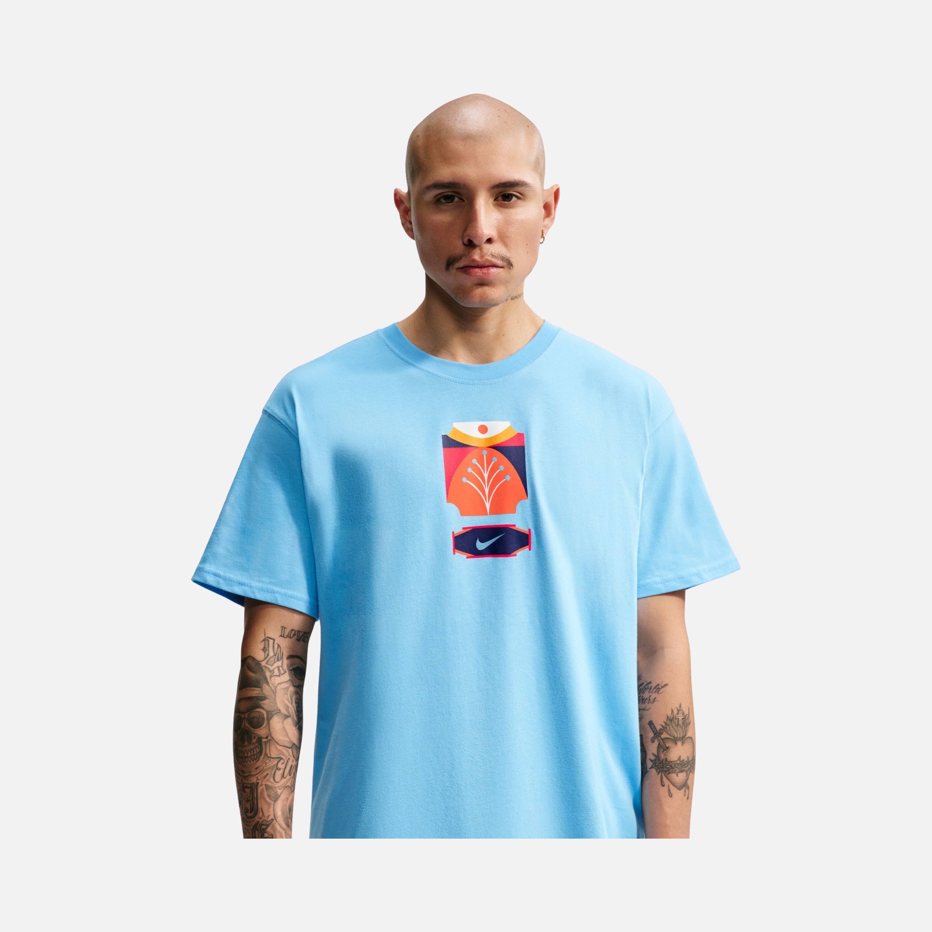Nike Sportswear Loose Palm Tree Erkek Tişört | Barçın
