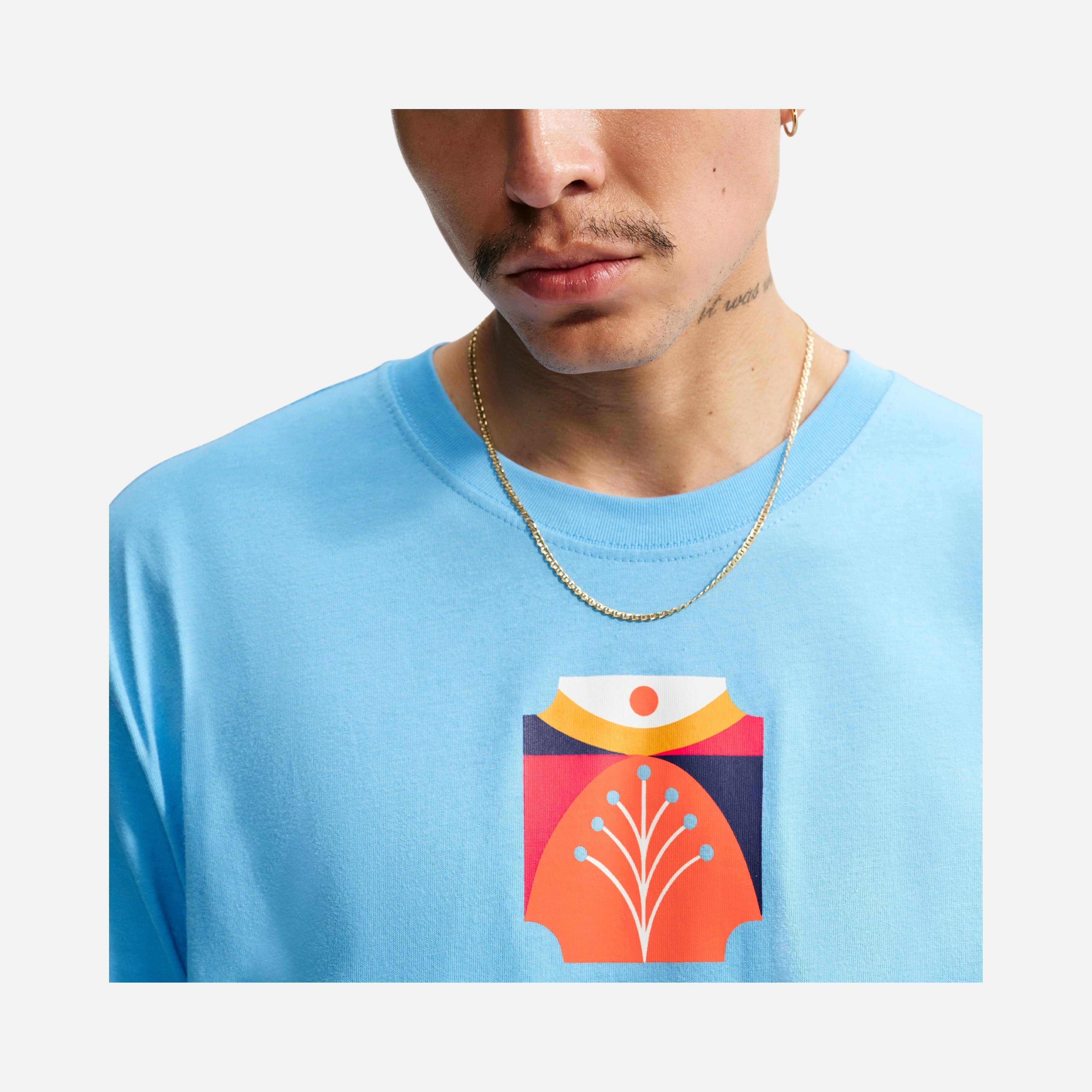 Nike Sportswear Loose Palm Tree Erkek Tişört