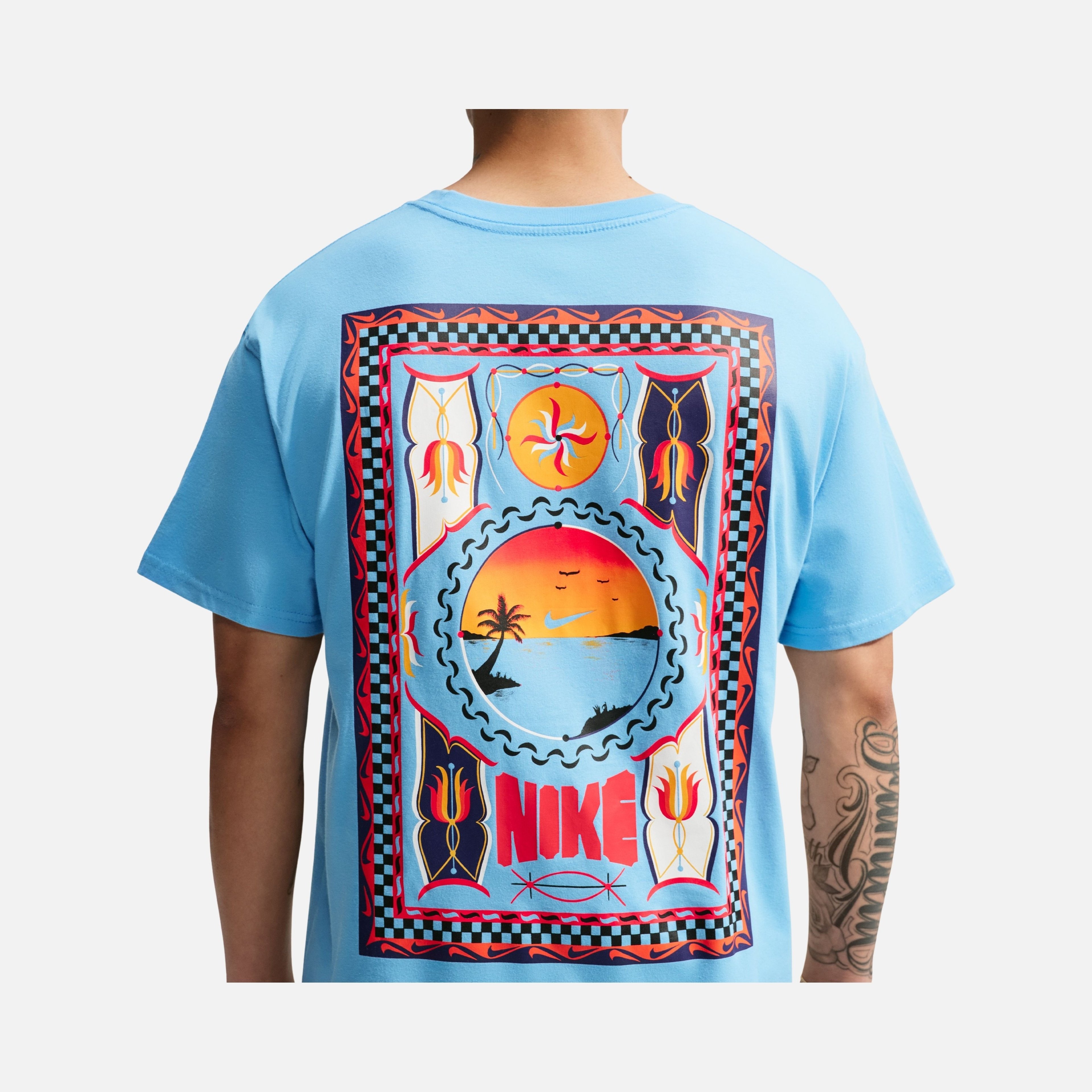 Nike Sportswear Loose Palm Tree Erkek Tişört