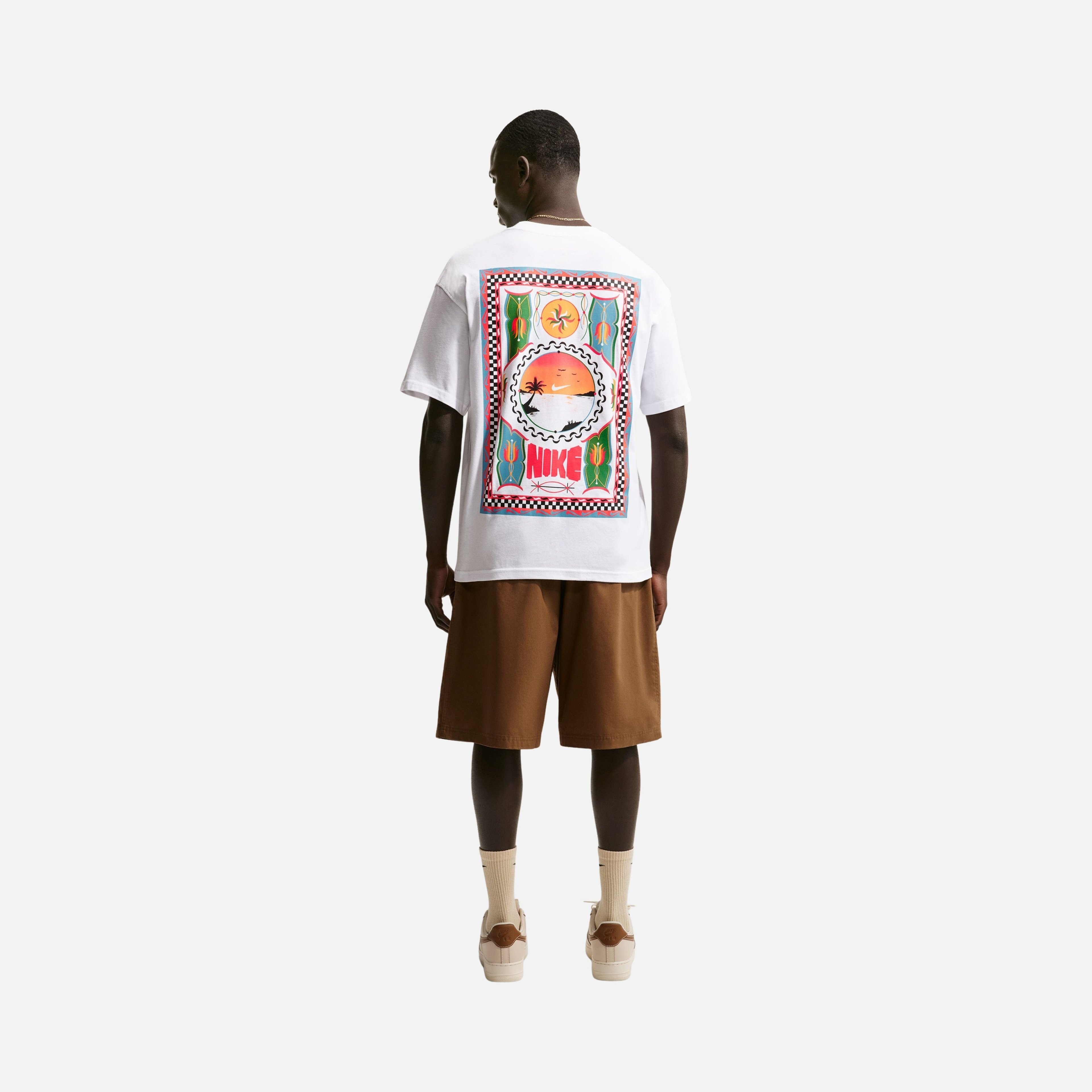 Nike Sportswear Loose Palm Tree Erkek Tişört