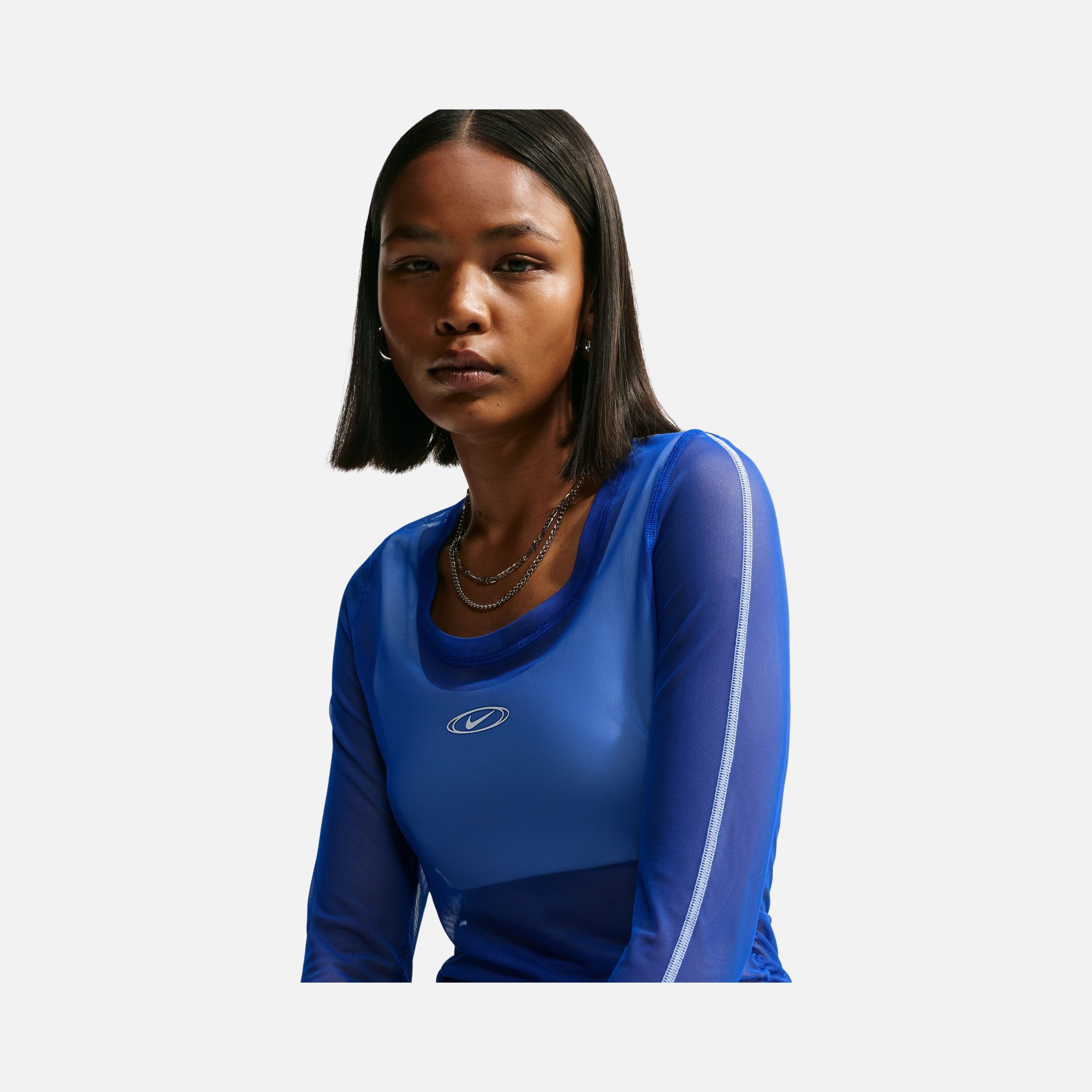 Nike Street Sheer Long-Sleeve Kadın Tişört