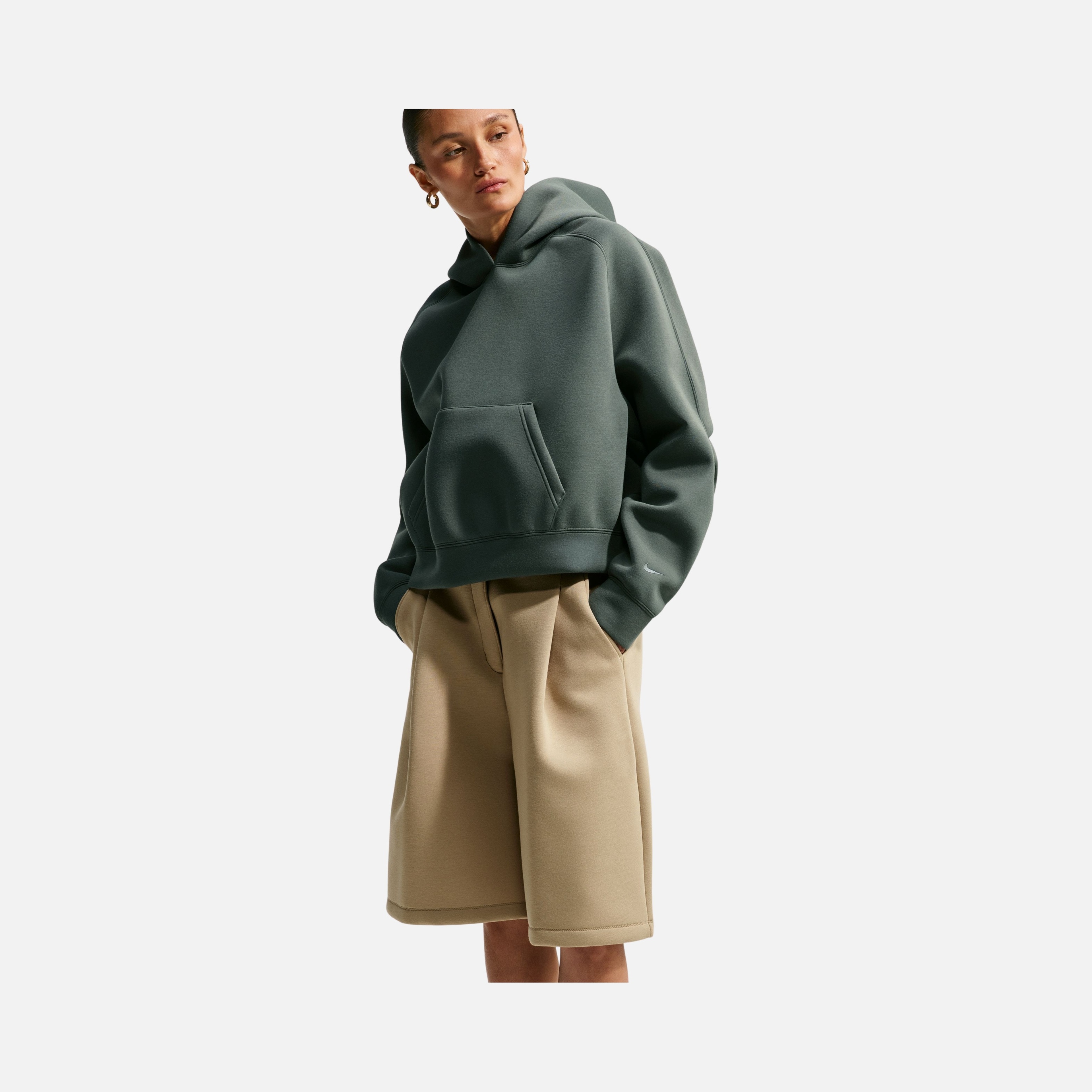 Nike Pregame Fleece Kadın Şort
