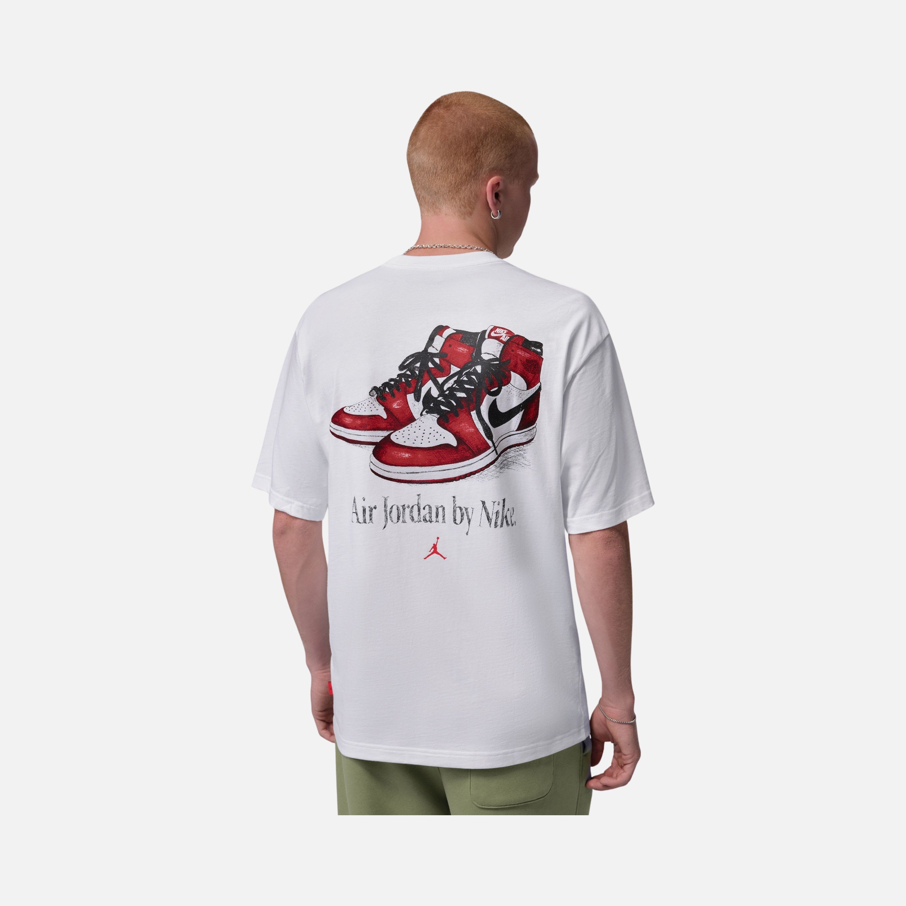 Nike Jordan Brooklyn Gx Sneaker 85 Crew Erkek Tişört