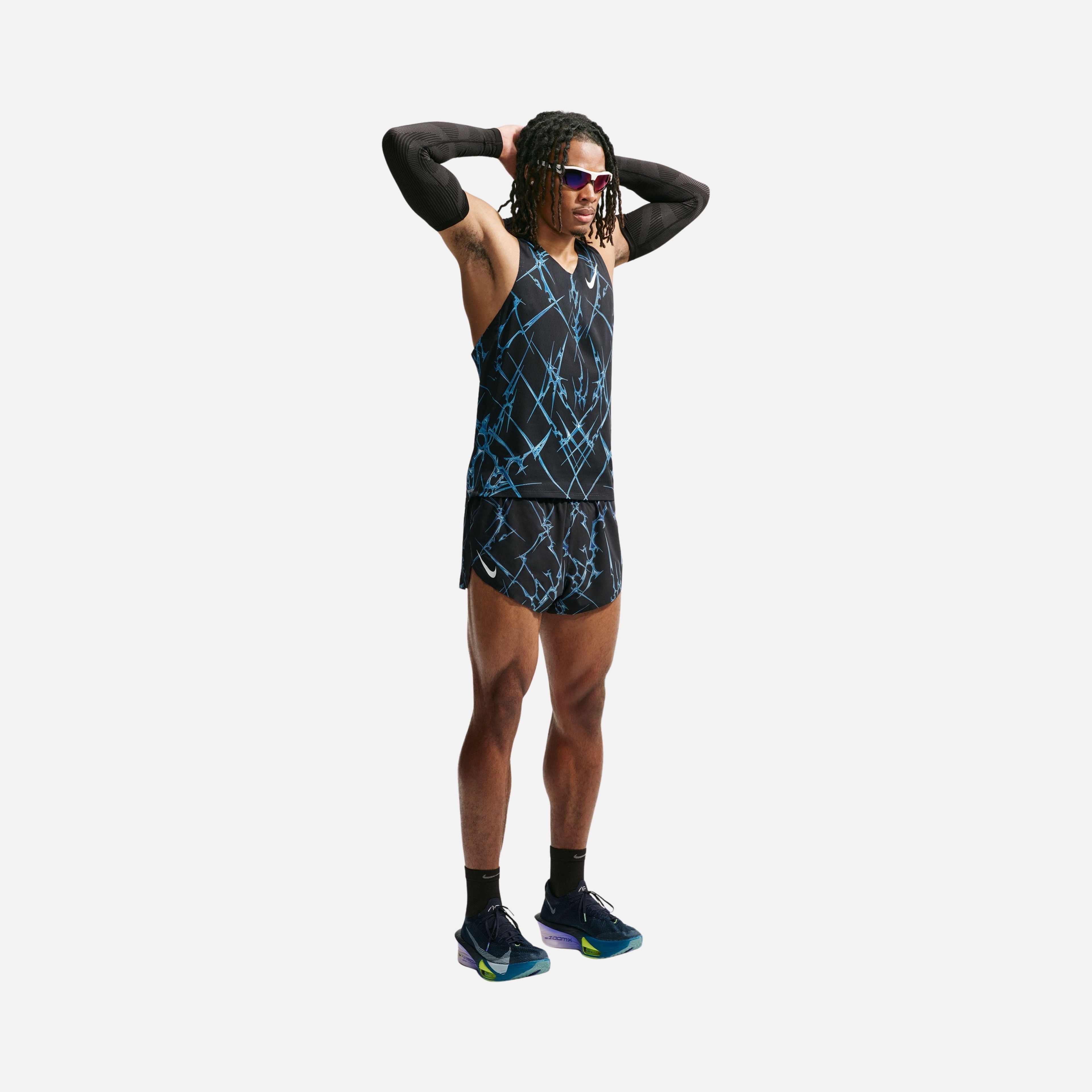 Nike AeroSwift Dri-FIT ADV 2 Inch AOP Brief-Lined Erkek Şort