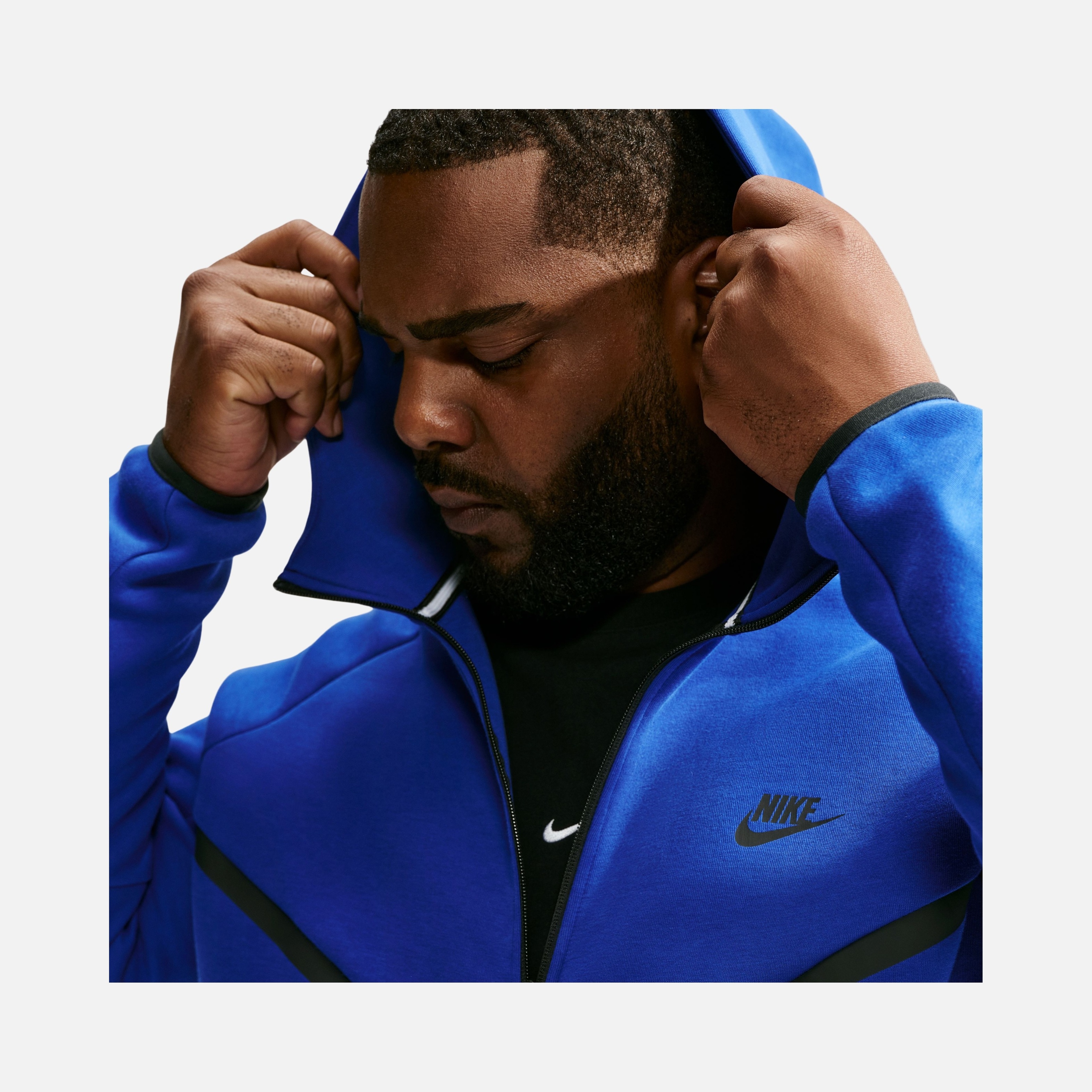 Nike Sportswear Tech Fleece Windrunner SS25 Full-Zip Hoodie Erkek Ceket
