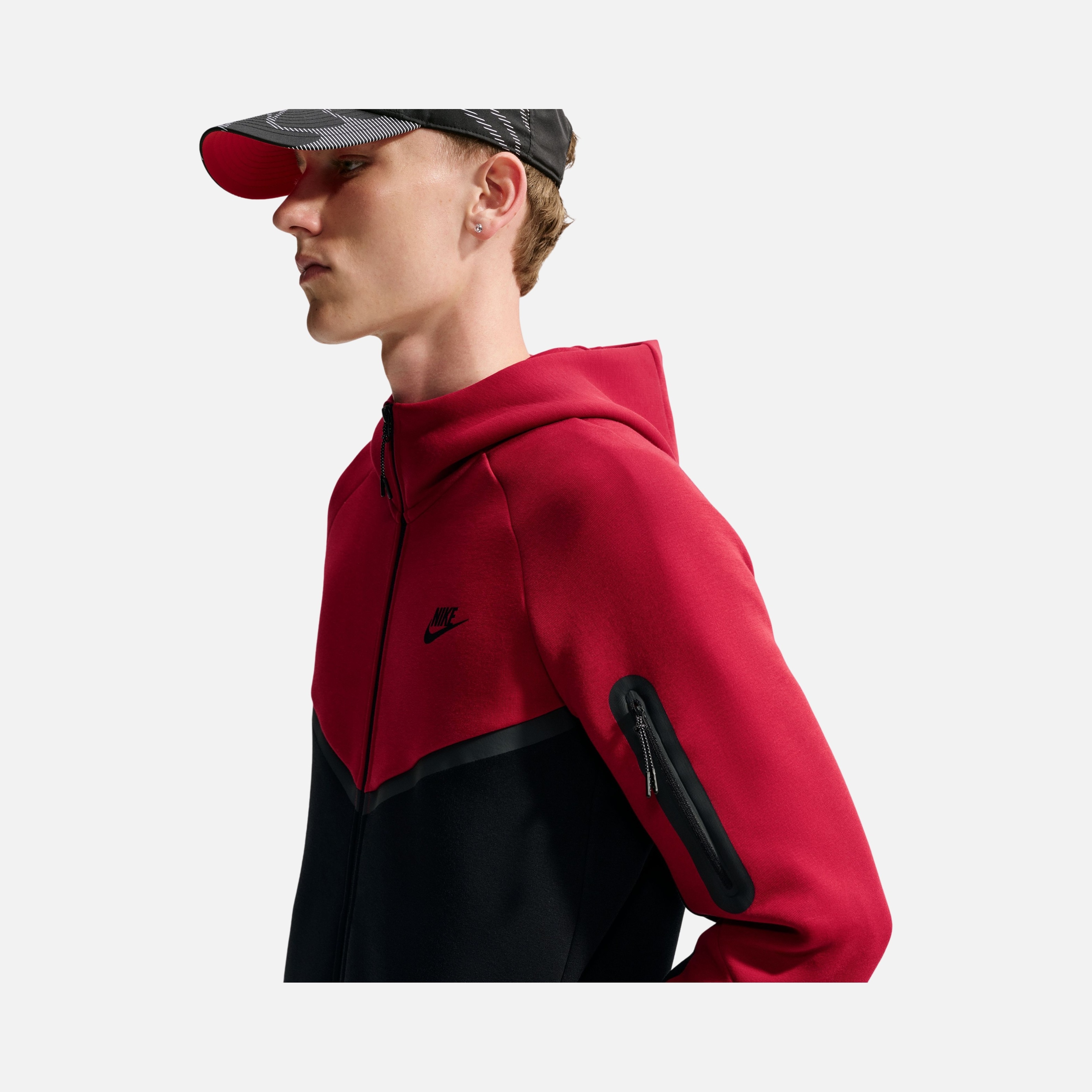 Nike Sportswear Tech Fleece Windrunner SS25 Full-Zip Hoodie Erkek Ceket