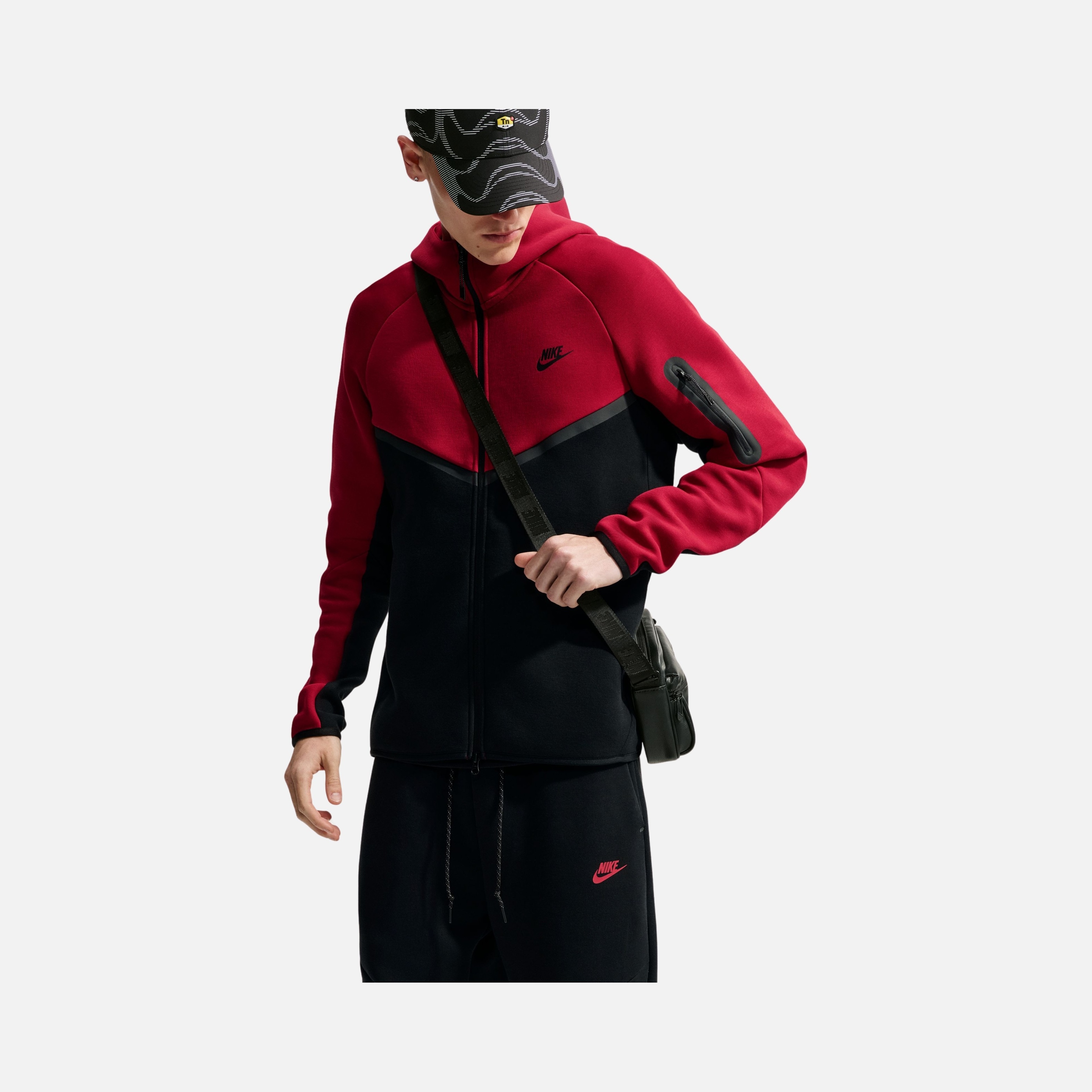Nike Sportswear Tech Fleece Windrunner SS25 Full-Zip Hoodie Erkek Ceket