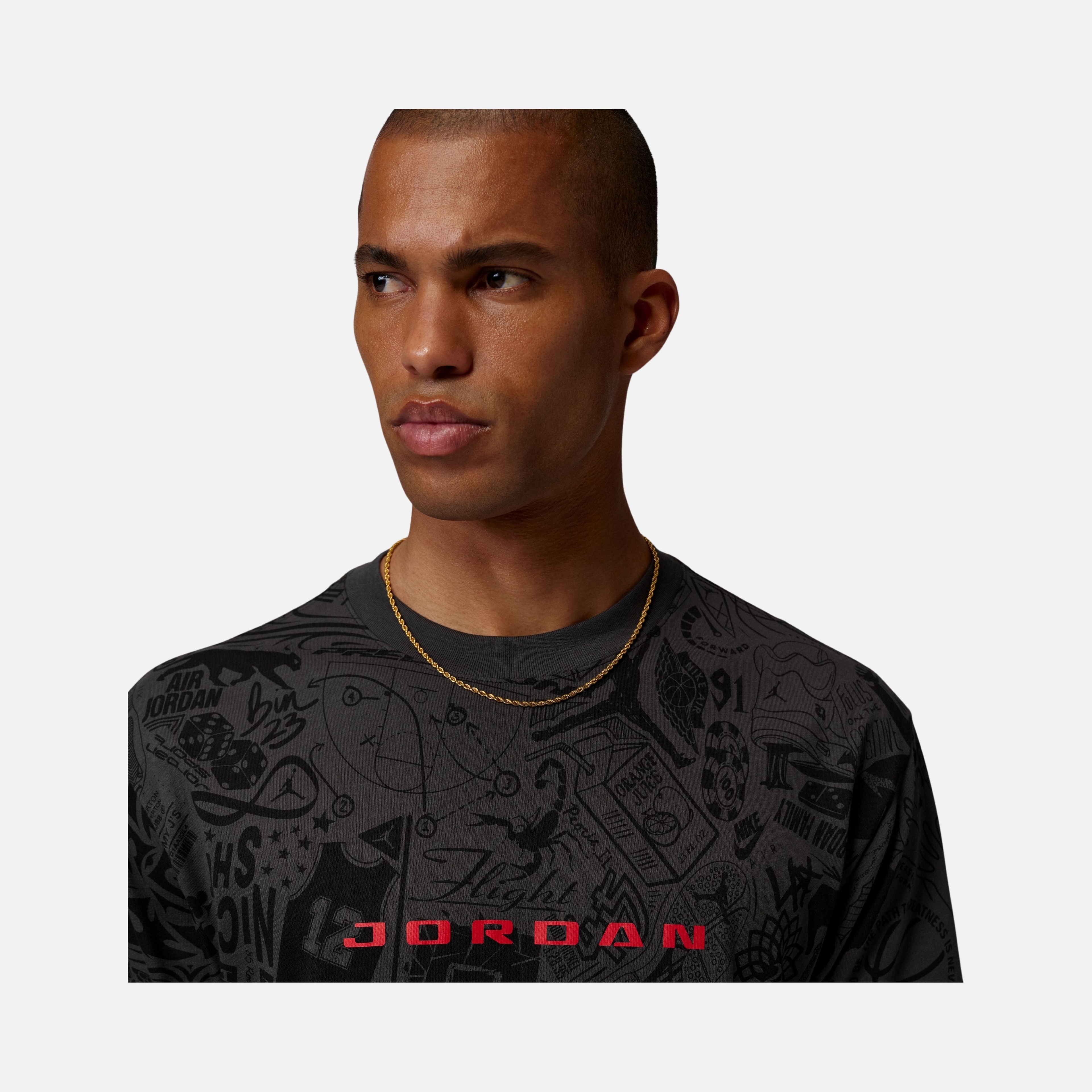 Nike Jordan Brooklyn Phantom Erkek Tişört