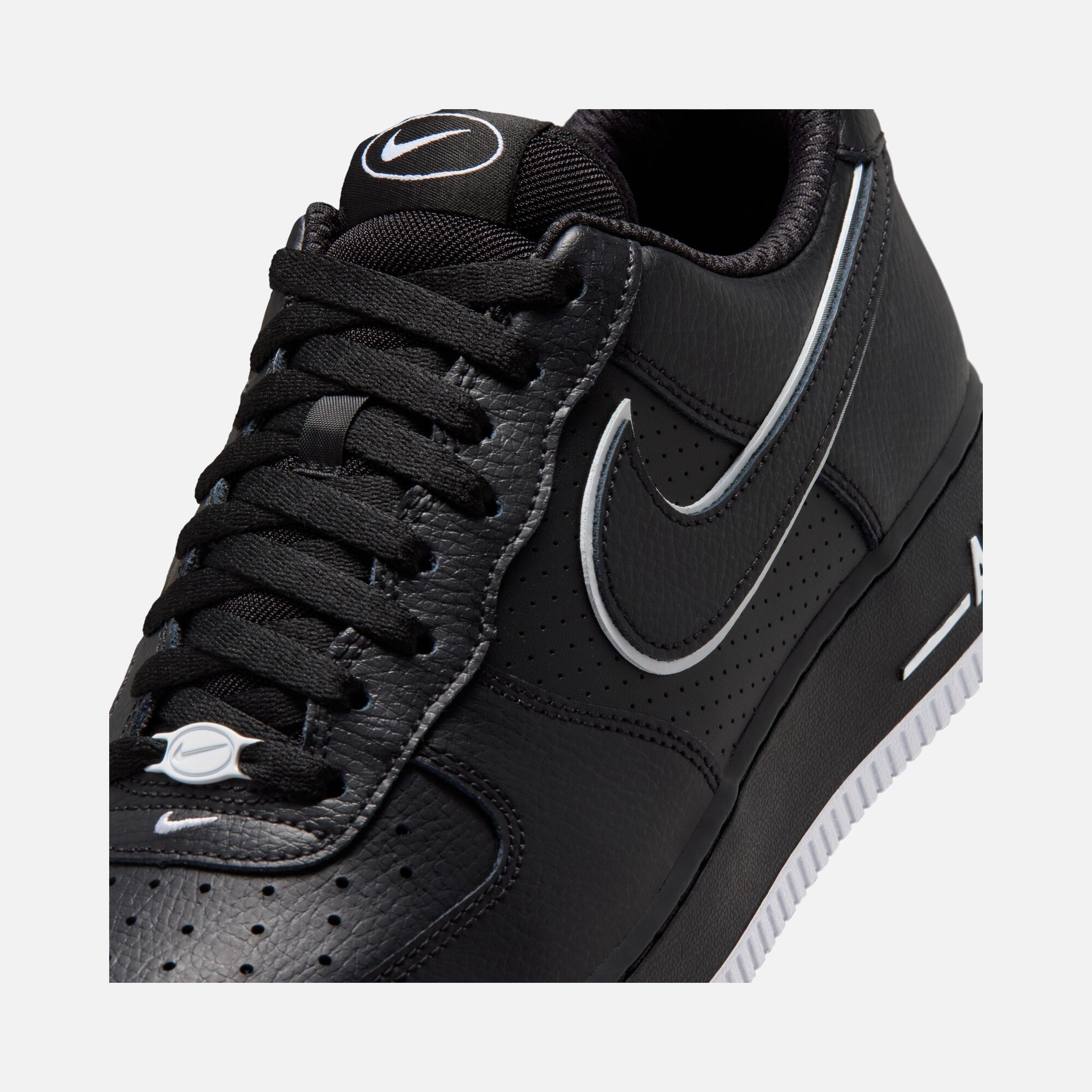 Nike Air Force 1 '07 LV8 "Black" Erkek Spor Ayakkabı