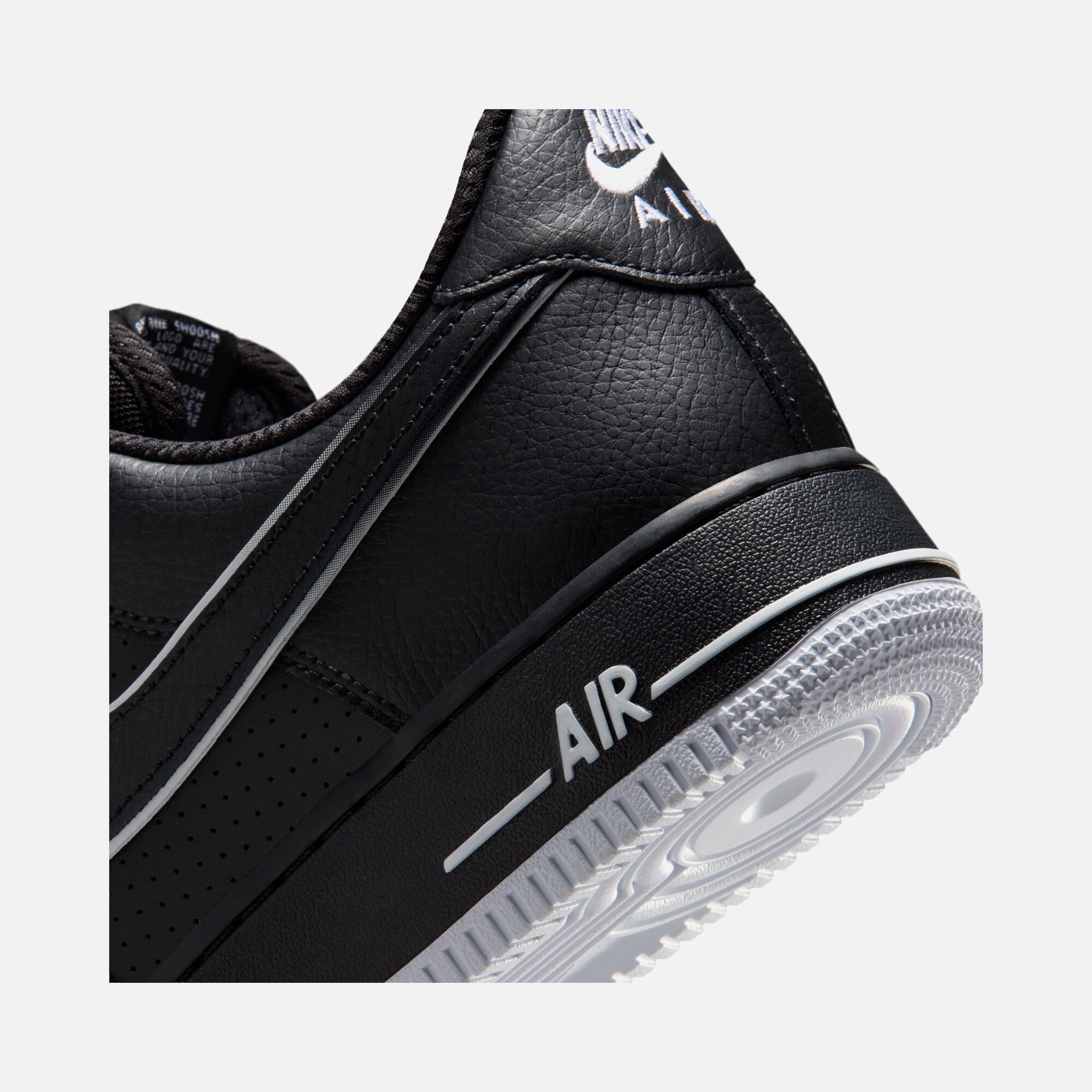 Nike Air Force 1 '07 LV8 "Black" Erkek Spor Ayakkabı