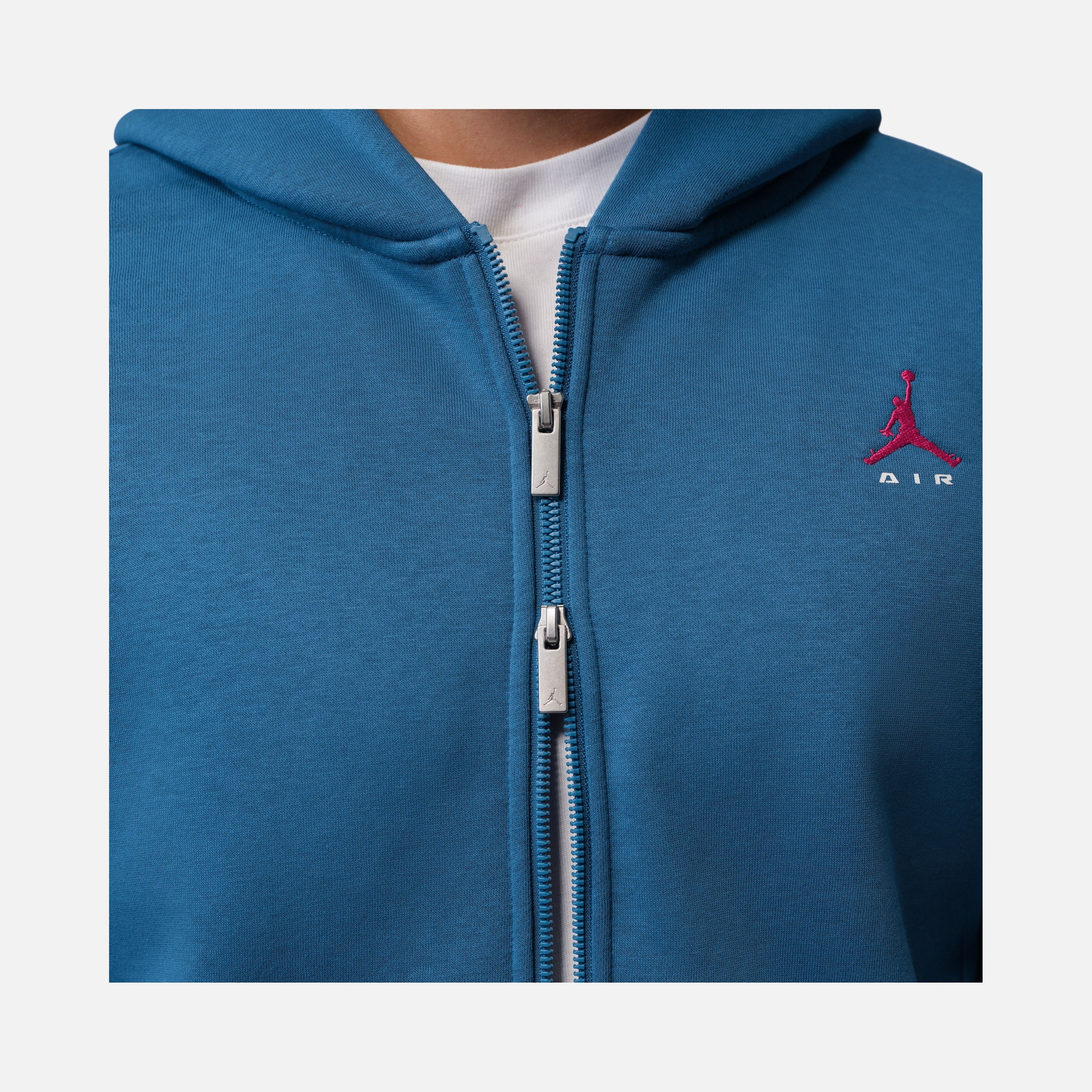 Nike Jordan Brooklyn Tam Boy Fermuarlı Erkek Kapüşonlu Ceket