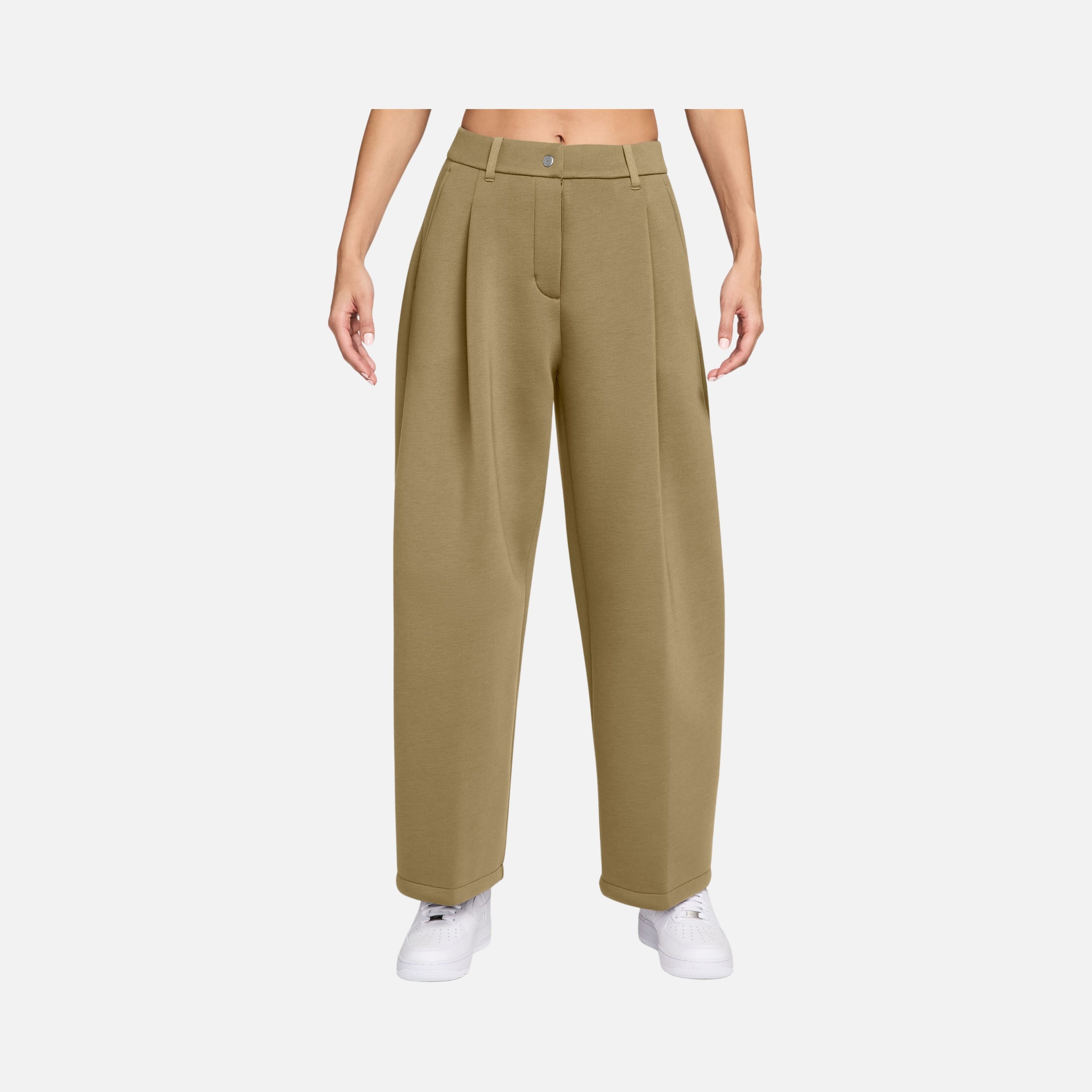 Nike Pregame Fleece Oversize Kadın Pantolon