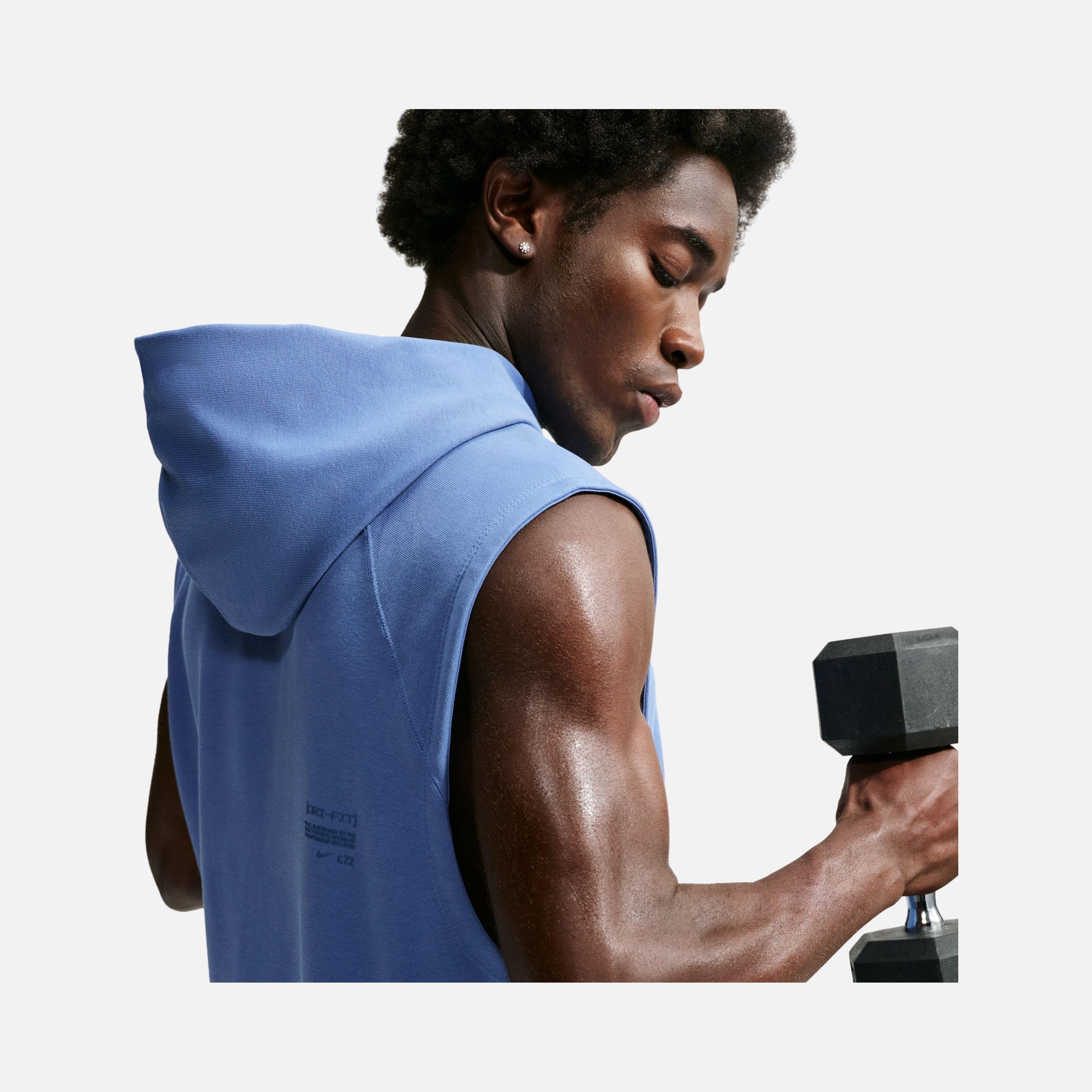 Nike N.A.C. Dri-FIT Fleece Sleeveless Antrenman Erkek Sweatshirt
