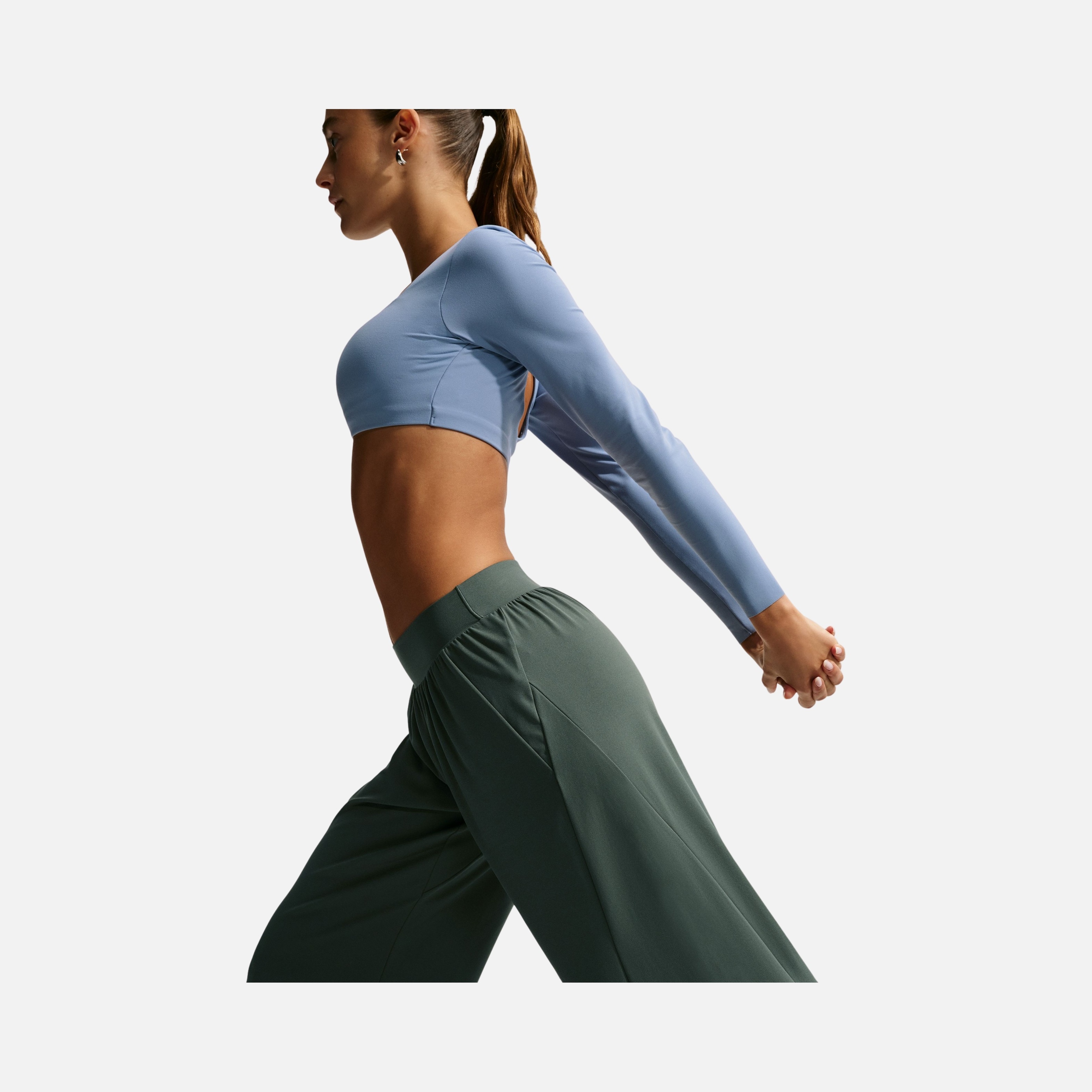Nike Dri-FIT Zenvy Wide Leg Kadın Pantolon