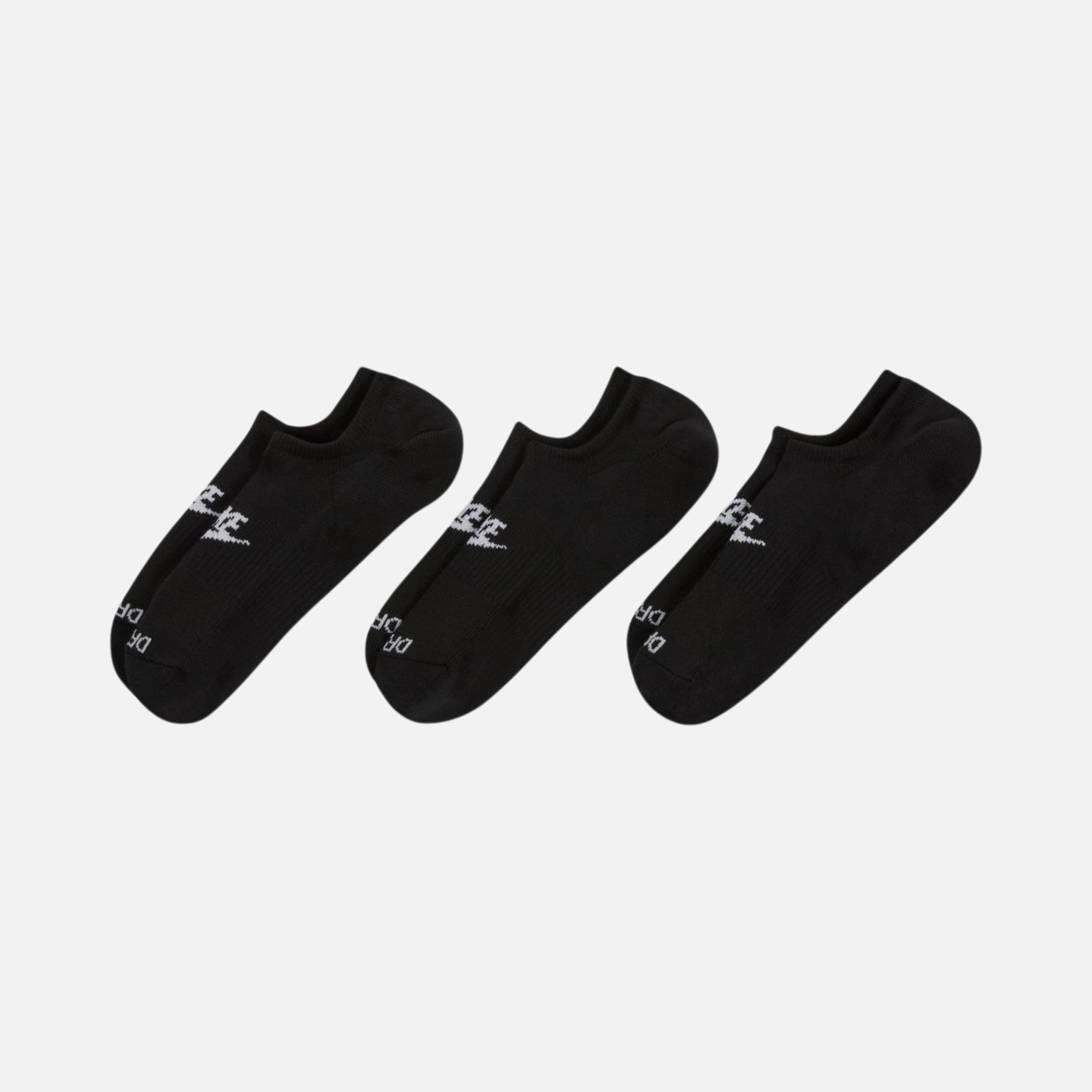 Nike Everyday Plus Cushioned No-Show (3 Pairs) Unisex Çorap