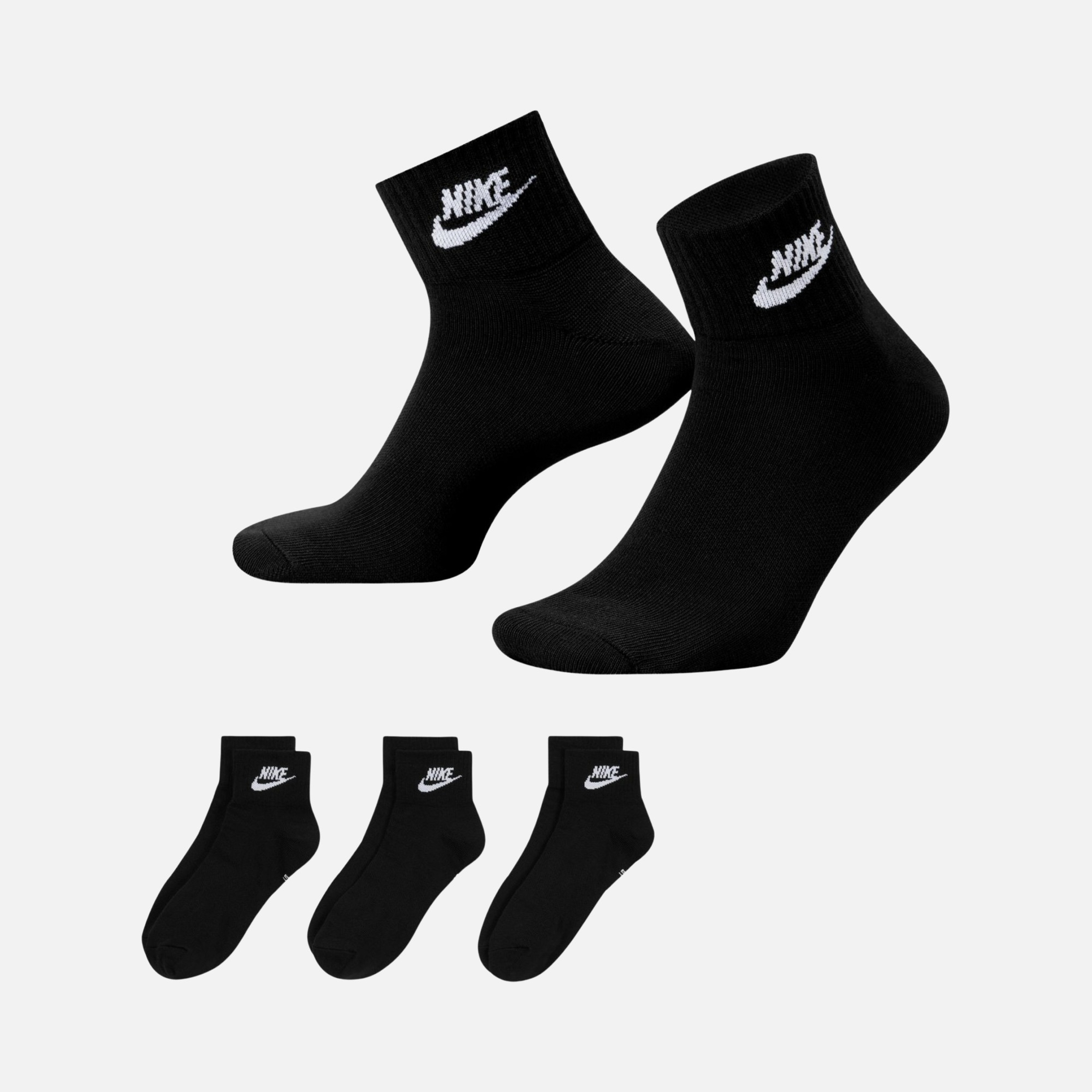 Nike Sportswear Everyday Essential Ankle FW23 (3 Pairs) Çorap