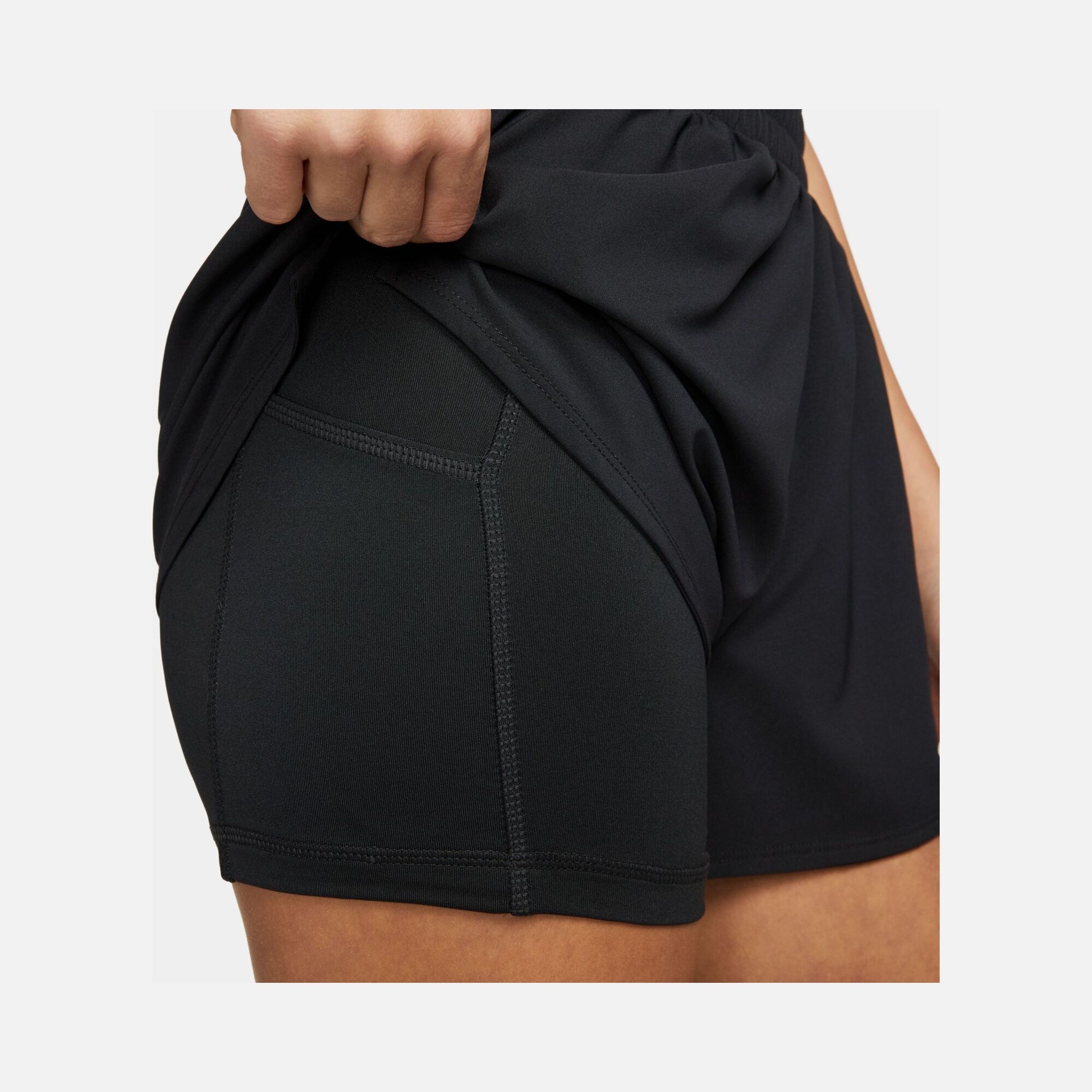 Nike Dri-Fit One High-Waisted 3" 2-in-1 Training Kadın Şort