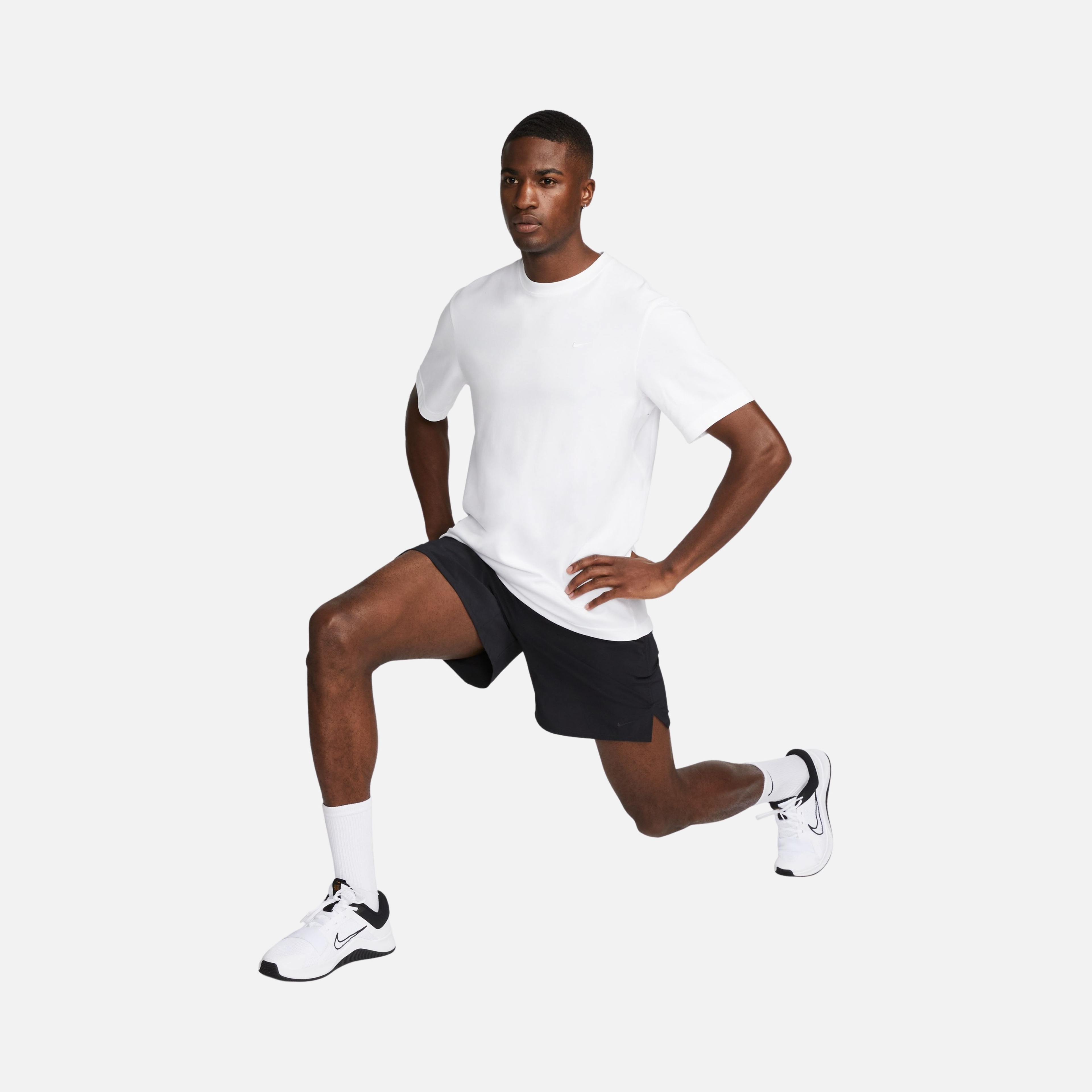 Nike Dri-Fit Primary Statement Versatile Fitness Training Short-Sleeve Erkek Tişört