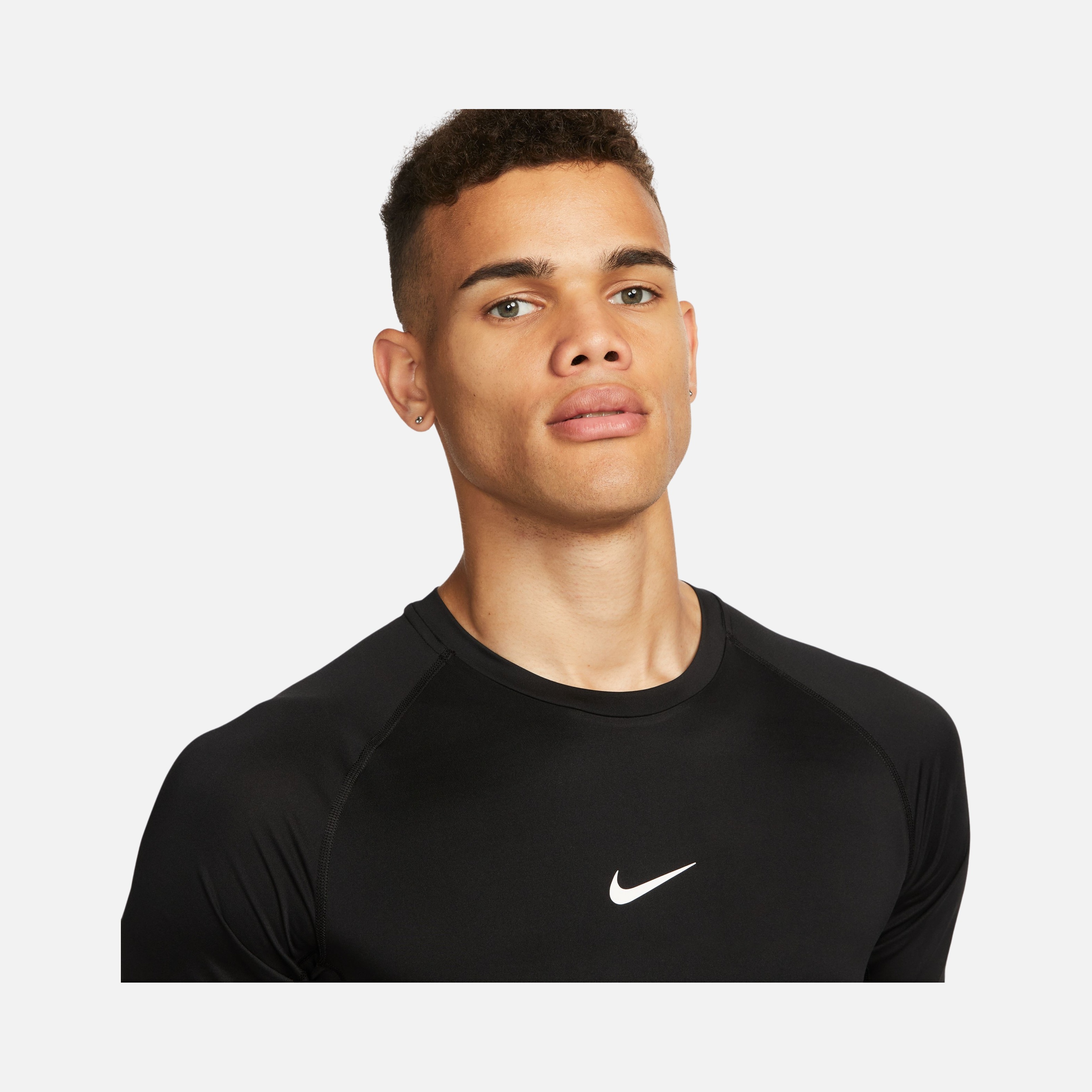 Nike Pro Dri-Fit Tight Fitness Training Short-Sleeve Erkek Uzun Kollu Tişört