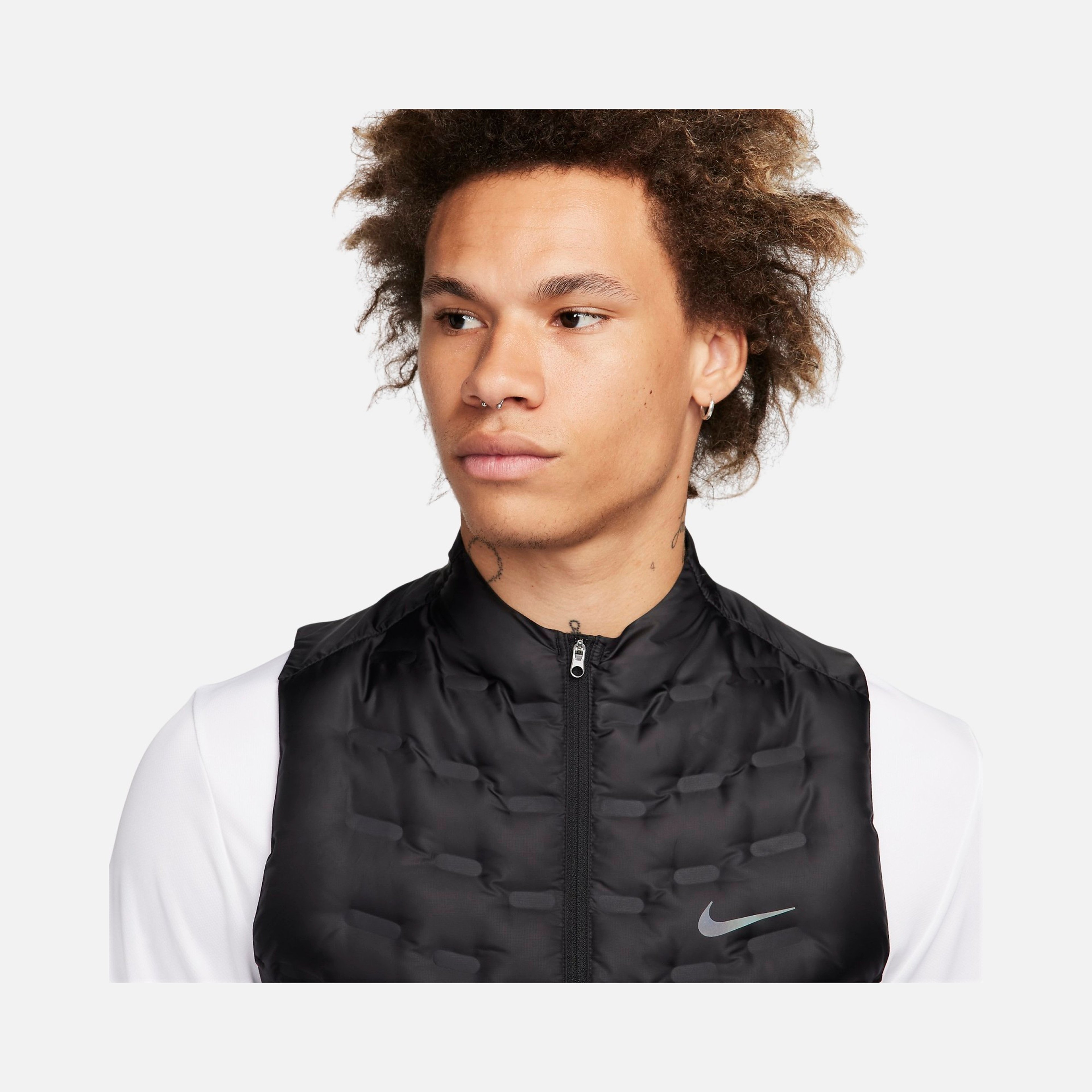 Nike Therma-Fit ADV AeroLoft Repel Down Running Full-Zip Erkek Yelek