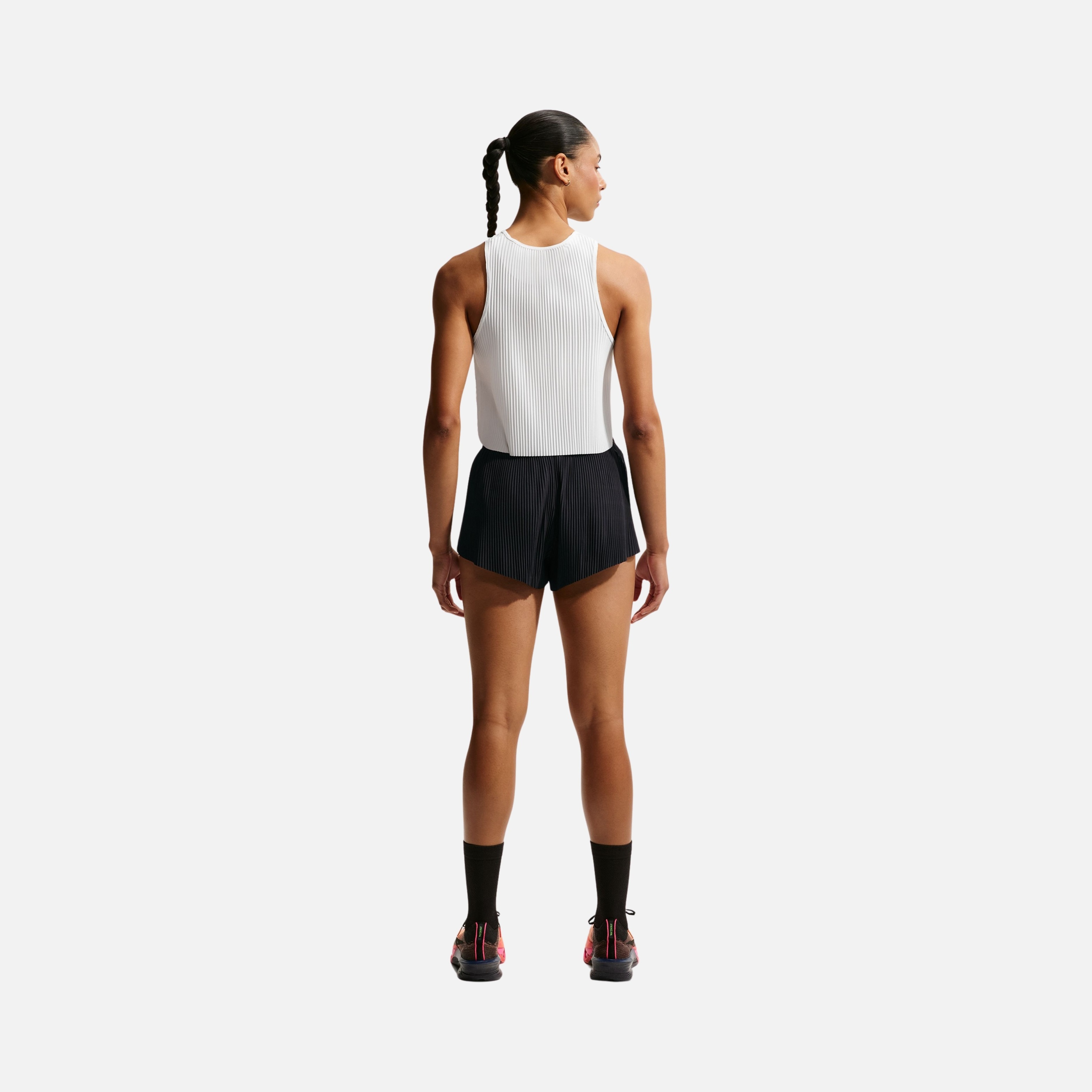 Nike AeroSwift Dri-Fit ADV Mid-Rise Brief-Lined 3" Running Kadın Şort